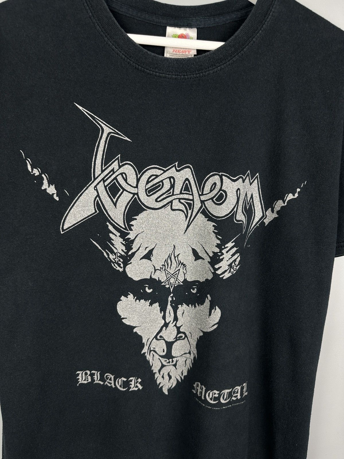Band Tees 90s Vintage Venom Black Metal Rock Band T Shirt Tee Size US L / EU 52-54 / 3 - 4 Thumbnail