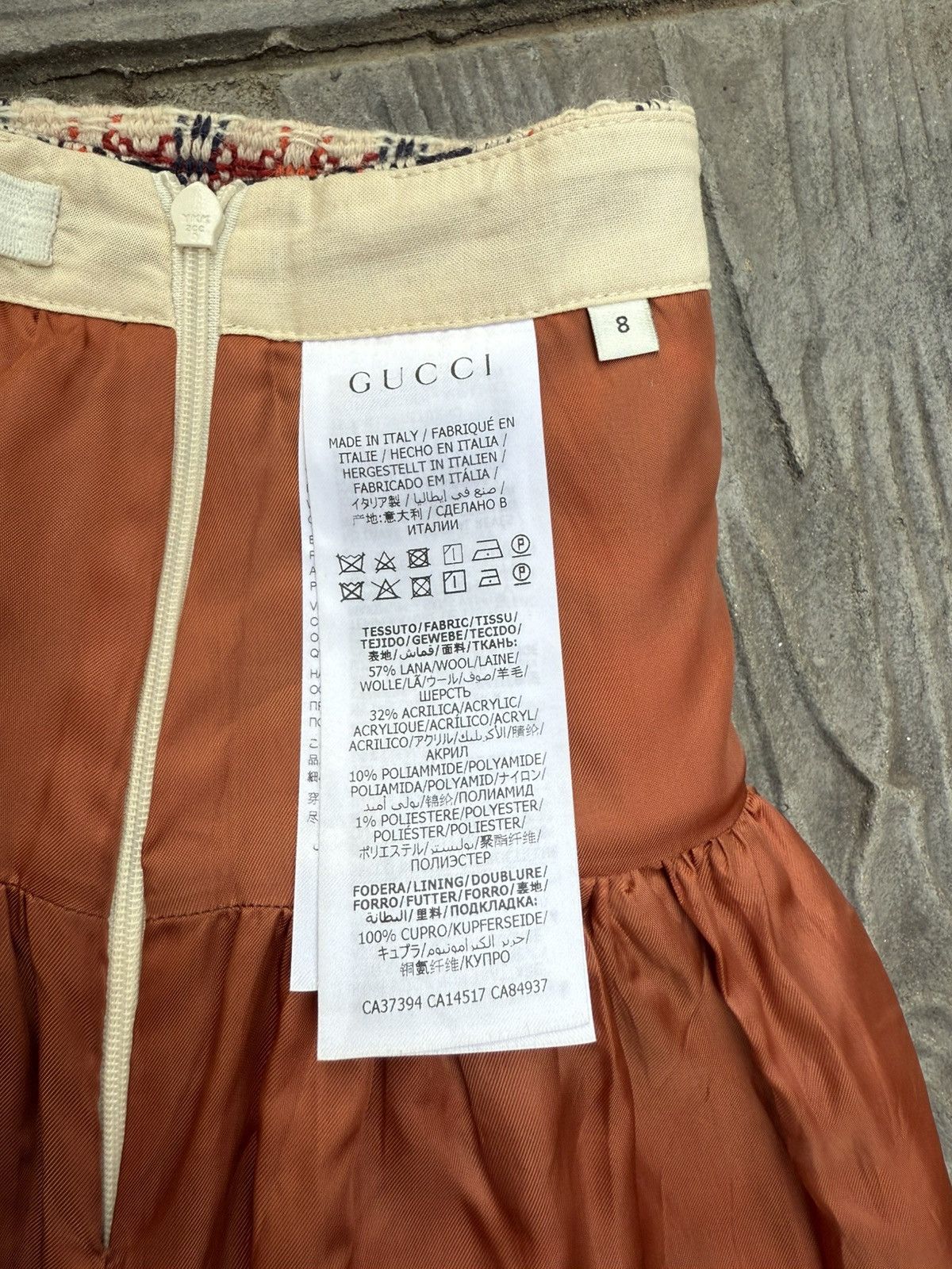 Gucci Gucci "GG" Tweed Mini Skirt Size 24" / US 00 / IT 34 - 6 Thumbnail
