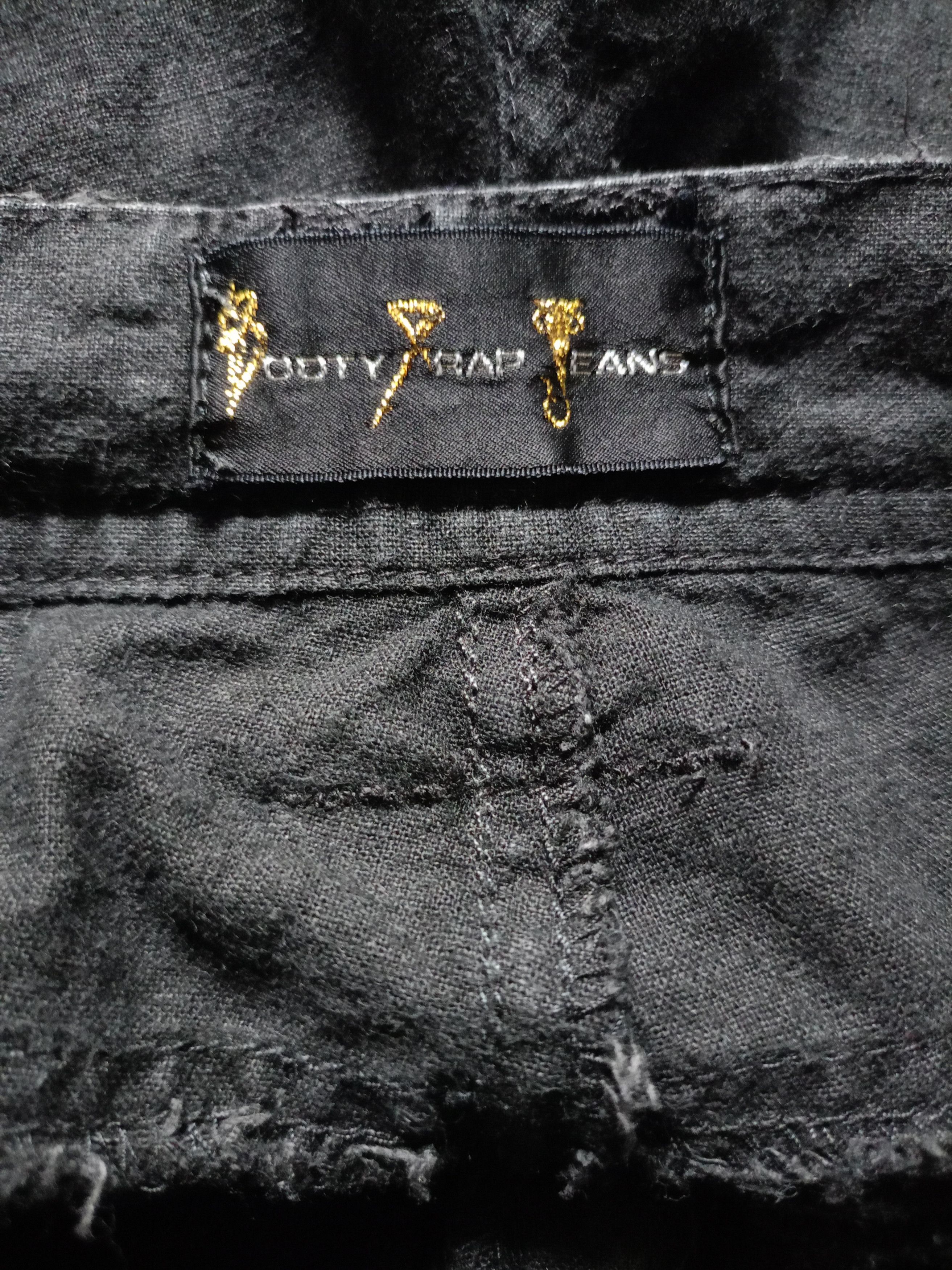 If Six Was Nine × Japanese Brand × KMRii Booty Trap jeans black pants style kmrii ifsixwasnine Size 30" / US 8 / IT 44 - 6 Thumbnail