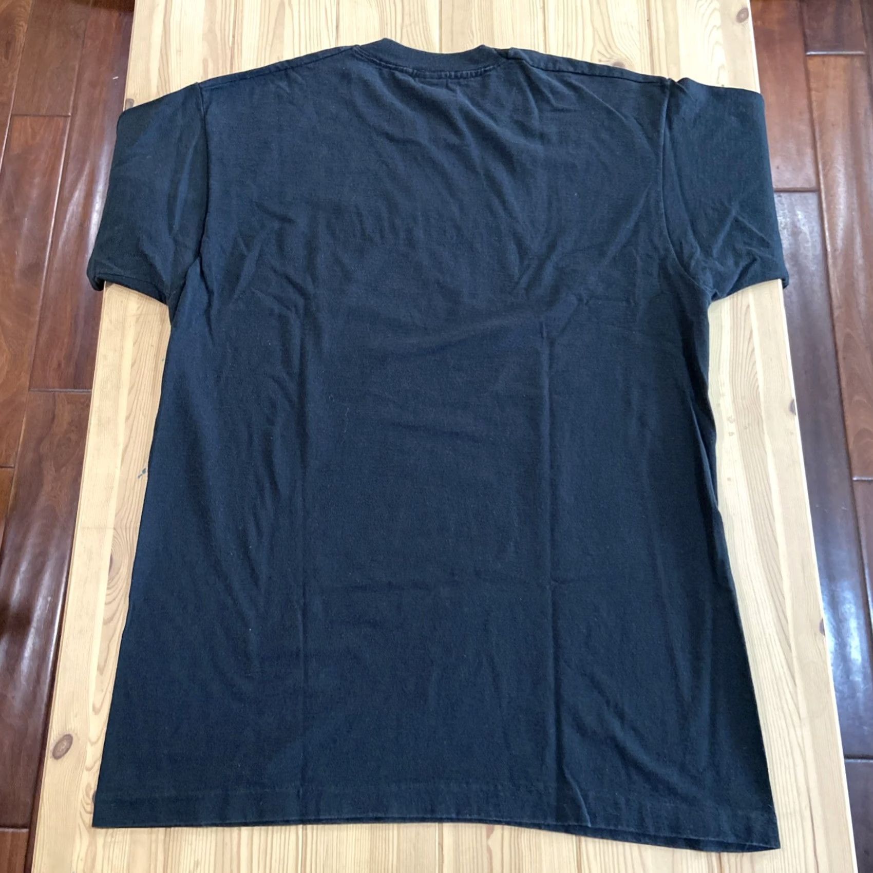 Fruit Of The Loom VINTAGE Fruit Of The Loom Lake Tahoe Embroidered T Shirt Black XL Men Shirt 80s Embroidered Logo Size US XL / EU 56 / 4 - 6 Thumbnail