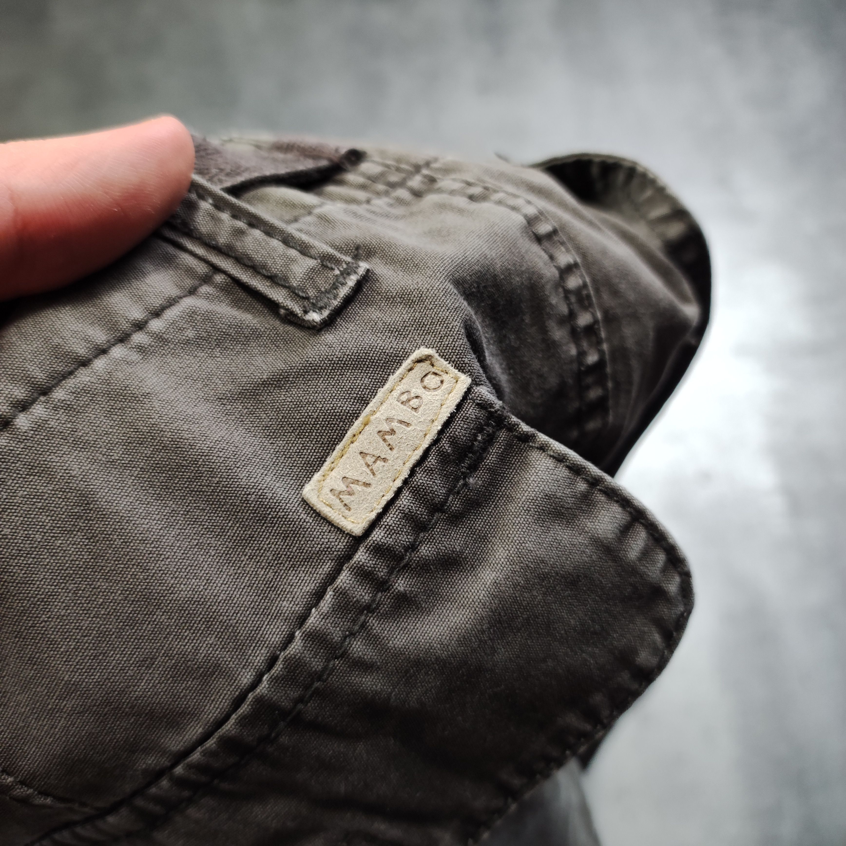 Mambo RARE Mambo Australia Washed Brown Baggy Logo Cargo Pants Size US 34 / EU 50 - 9 Thumbnail
