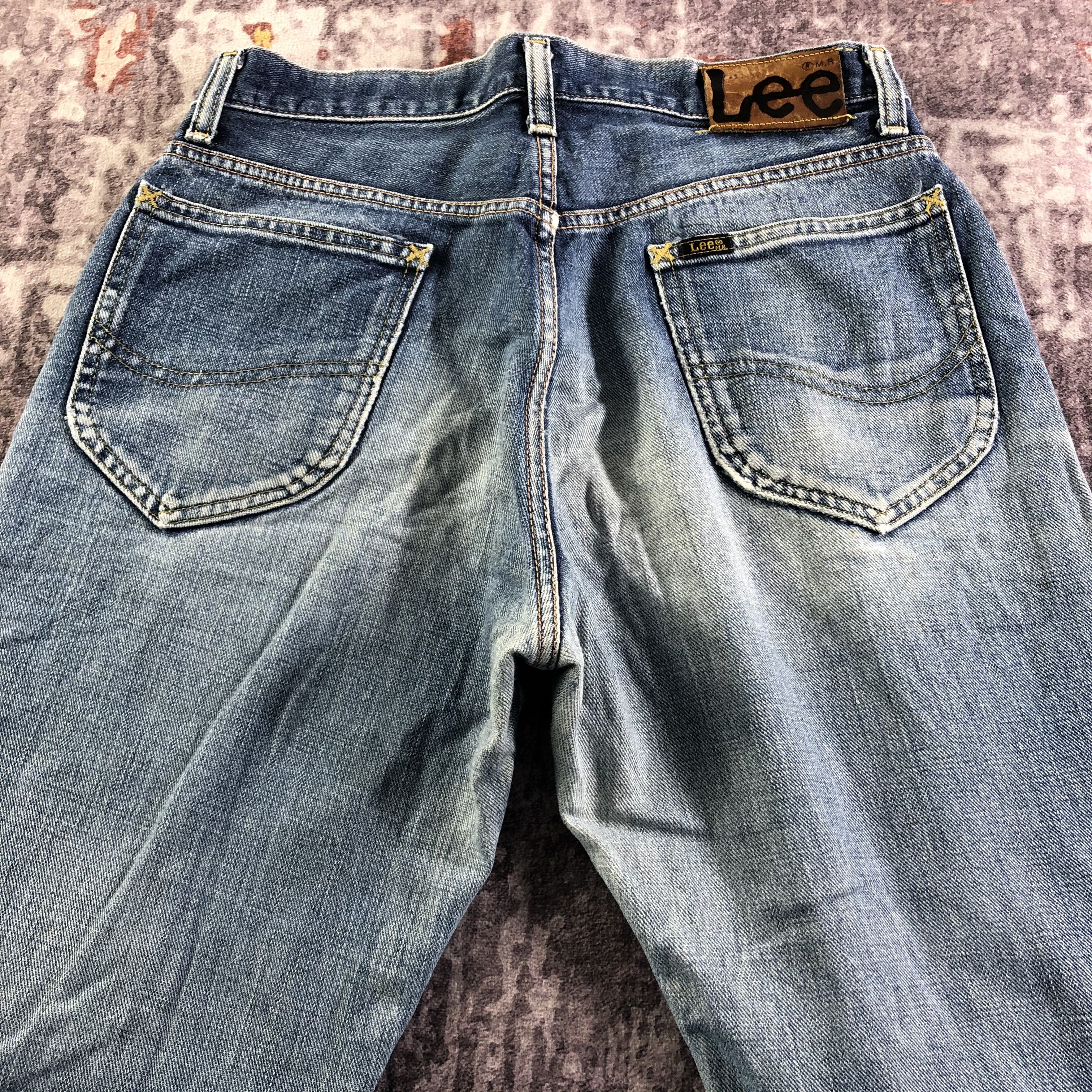 Lee Vintage Blue Wash Lee Selvedge Jeans-JM3690 Size US 30 / EU 46 - 5 Thumbnail