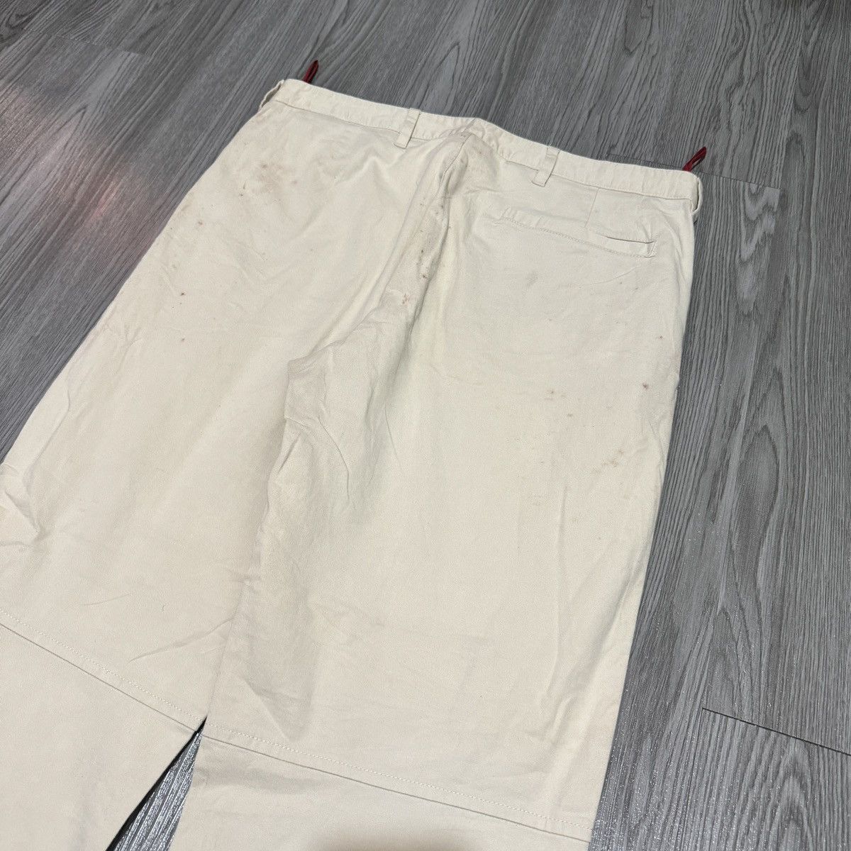 Prada Prada Cream Chinos Pants Size US 30 / EU 46 - 12 Thumbnail