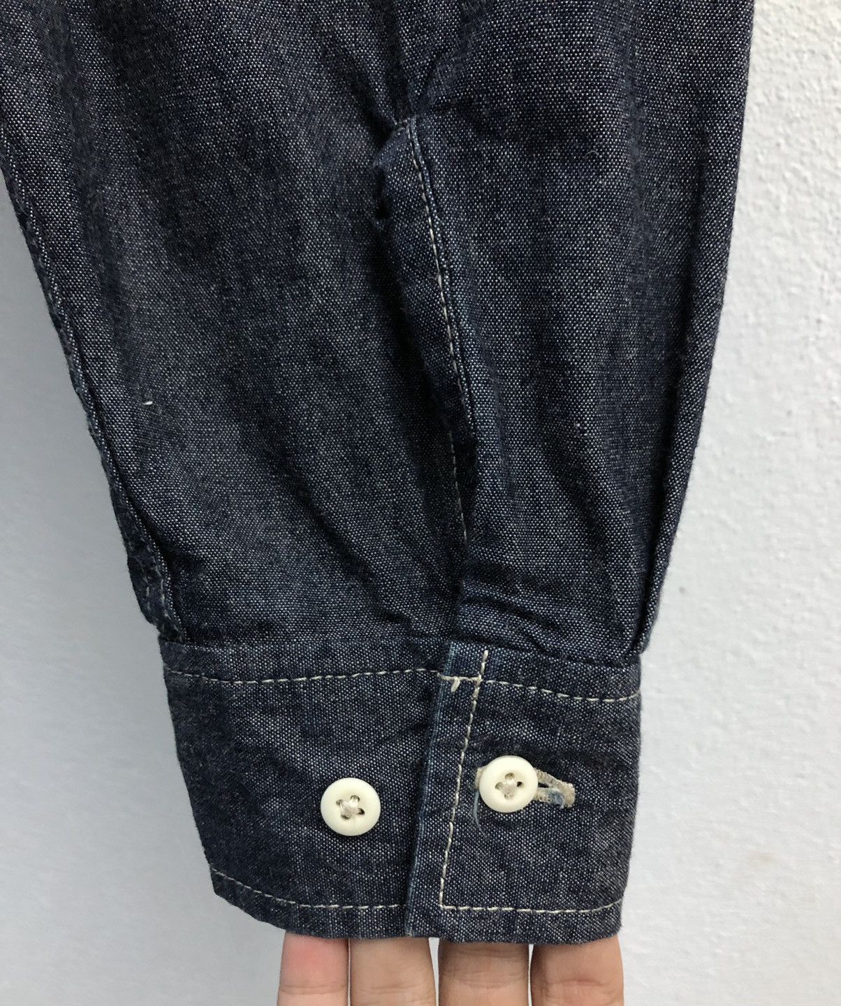 Oshkosh OshKosh Classic Zip Denim Jacket Workwear Type II Style Size US M / EU 48-50 / 2 - 11 Thumbnail