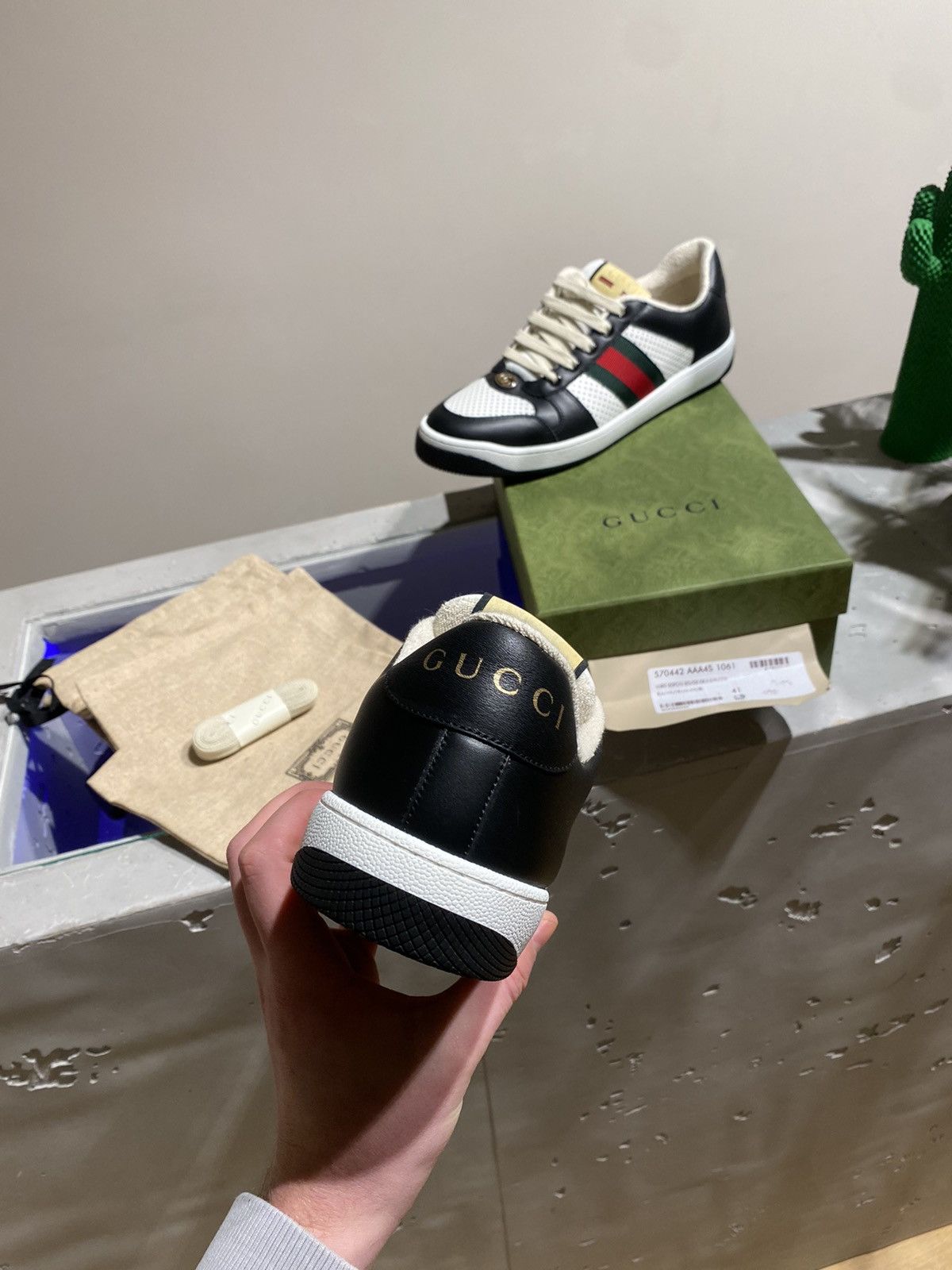 Gucci BNWT Gucci Screener Sneaker Size US 8 / EU 41 - 4 Thumbnail