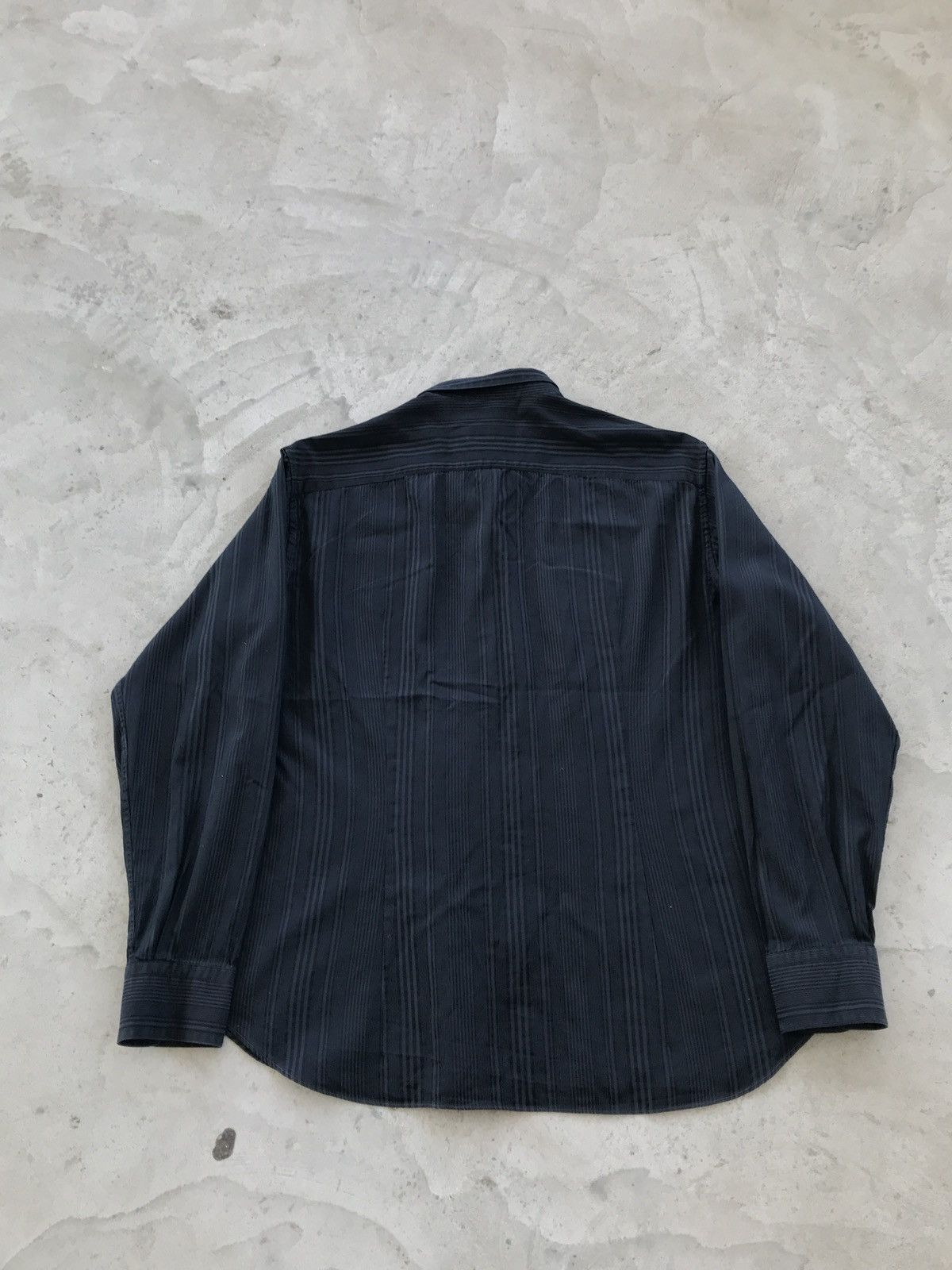 Salvatore Ferragamo Vintage Shirt Salvatore Ferragamo Button Up Embroiled Logo Size US XL / EU 56 / 4 - 6 Thumbnail