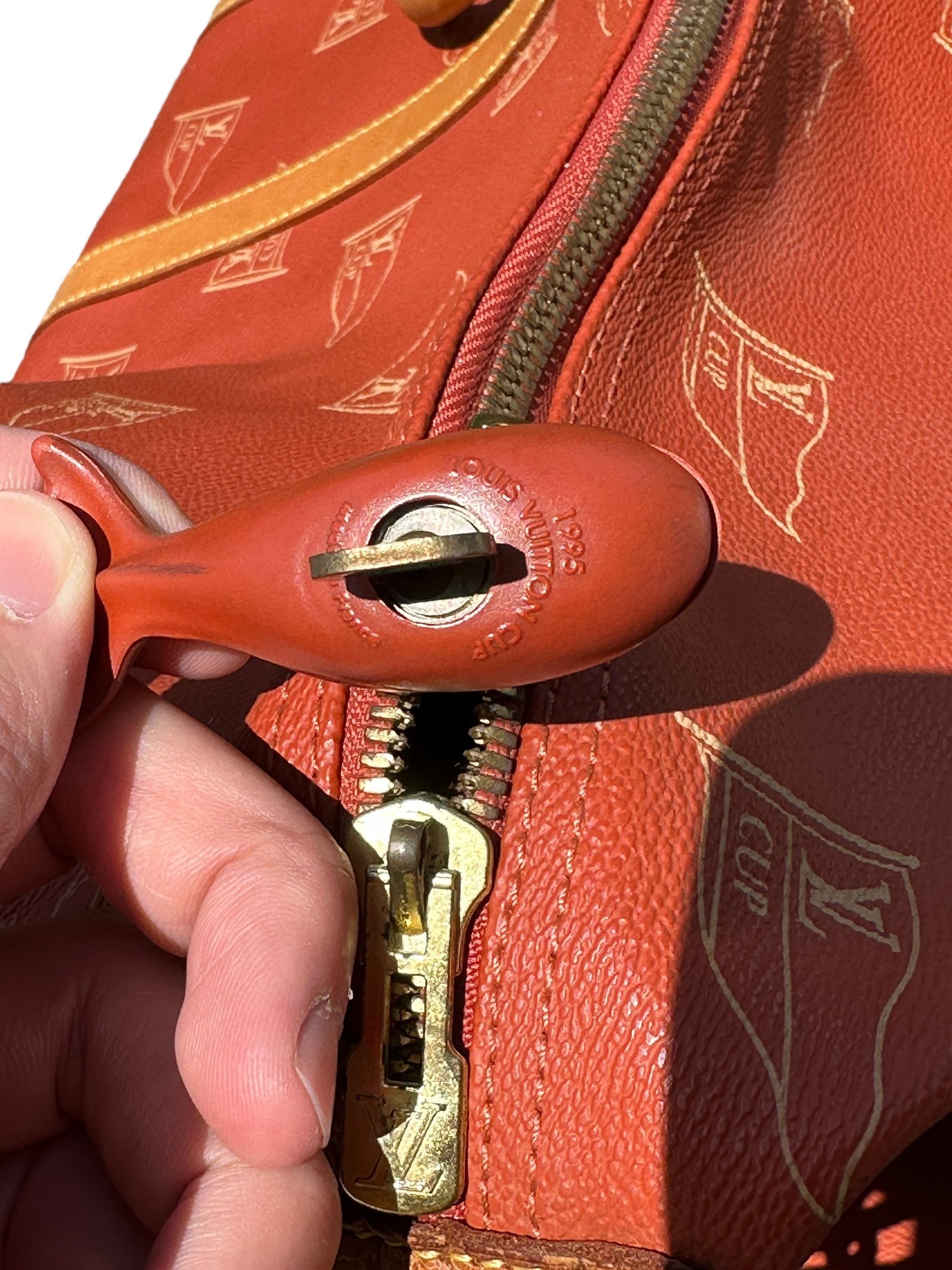 Louis Vuitton Louis Vuitton Cup Monogram Duffle Boston Bag Size ONE SIZE - 6 Thumbnail