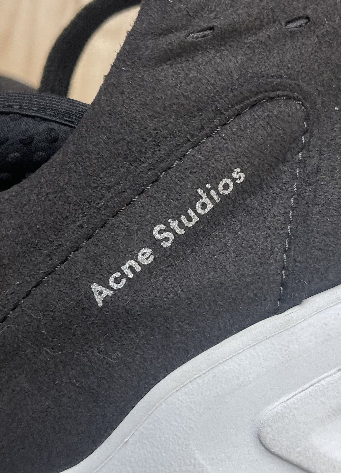Acne Studios Acne Studios Rockaway Black/White Low Top Sneakers Size US 9 / EU 42 - 2 Thumbnail