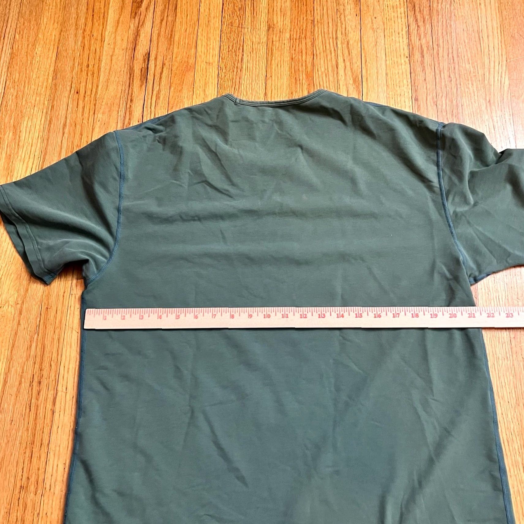 Vintage BYLT Drop Cut Shirt Mens XL Green Performance Workout Tshirt Size US XL / EU 56 / 4 - 5 Thumbnail