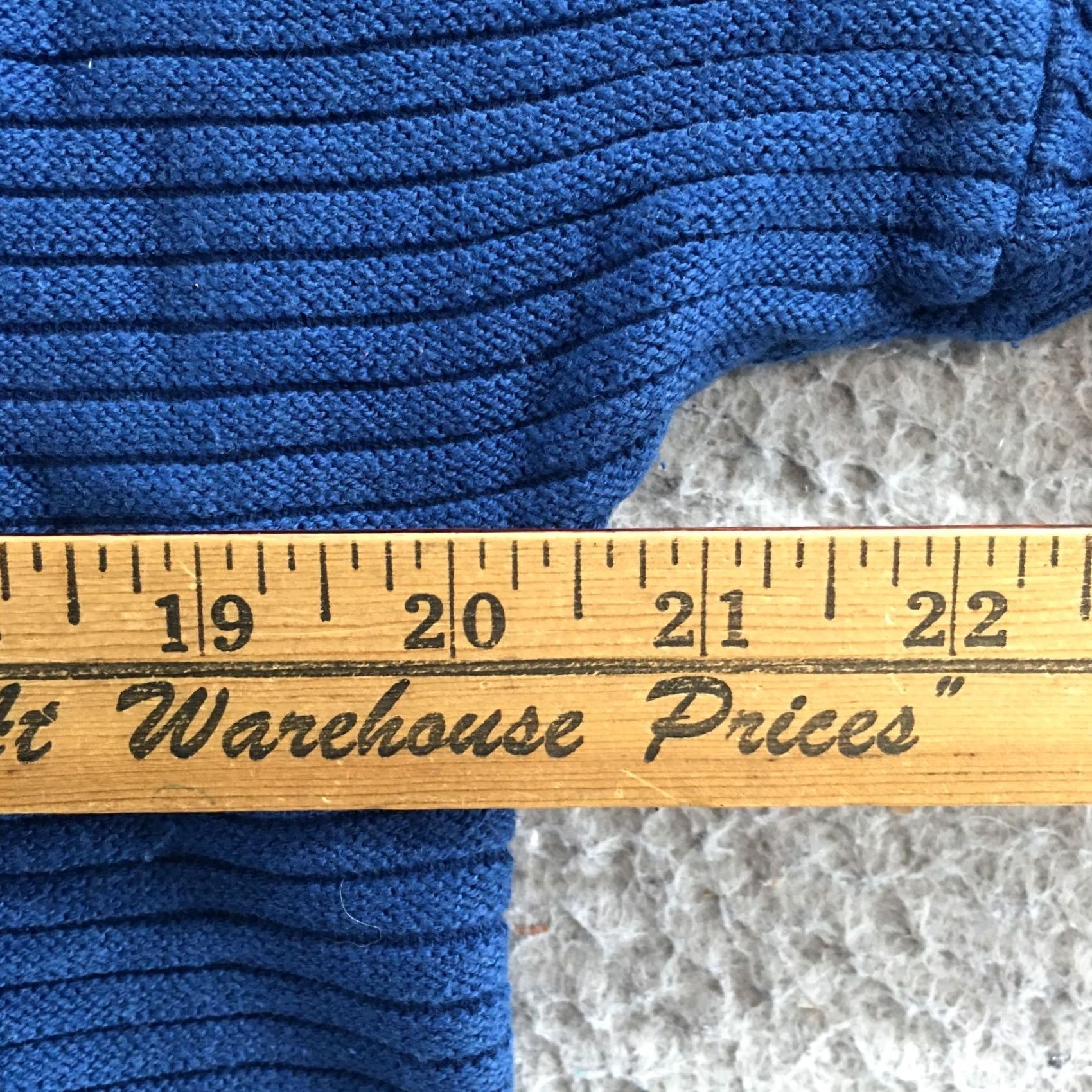 Banana Republic Banana Republic Sweater Womens M Long Sleeve Crew Neck Knit Pullover Blue Ribbed Size M / US 6-8 / IT 42-44 - 5 Thumbnail