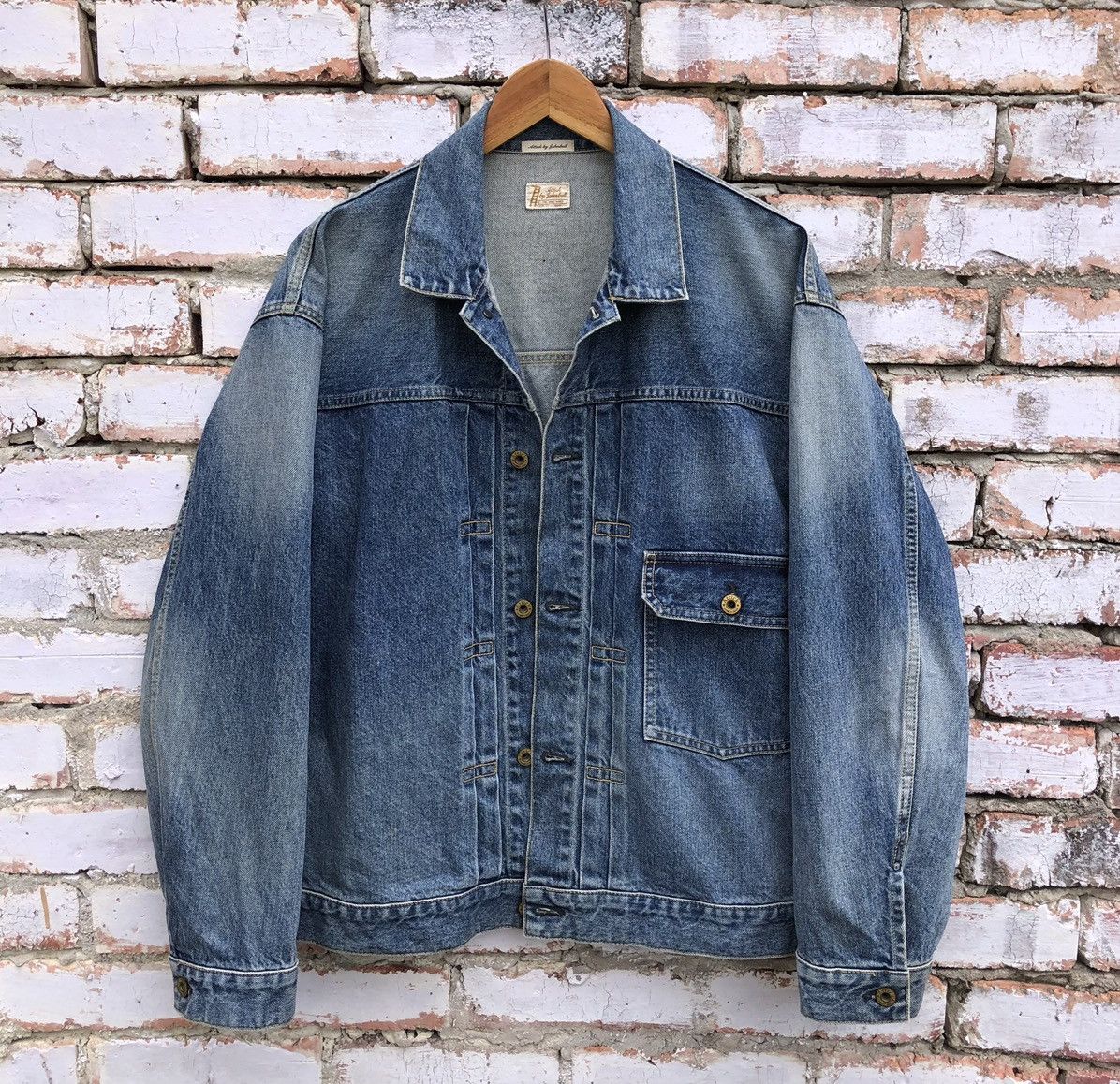 Johnbull Attick by Johnbull Type 1 Denim Jacket Made In Japan Size US L / EU 52-54 / 3 - 2 Thumbnail
