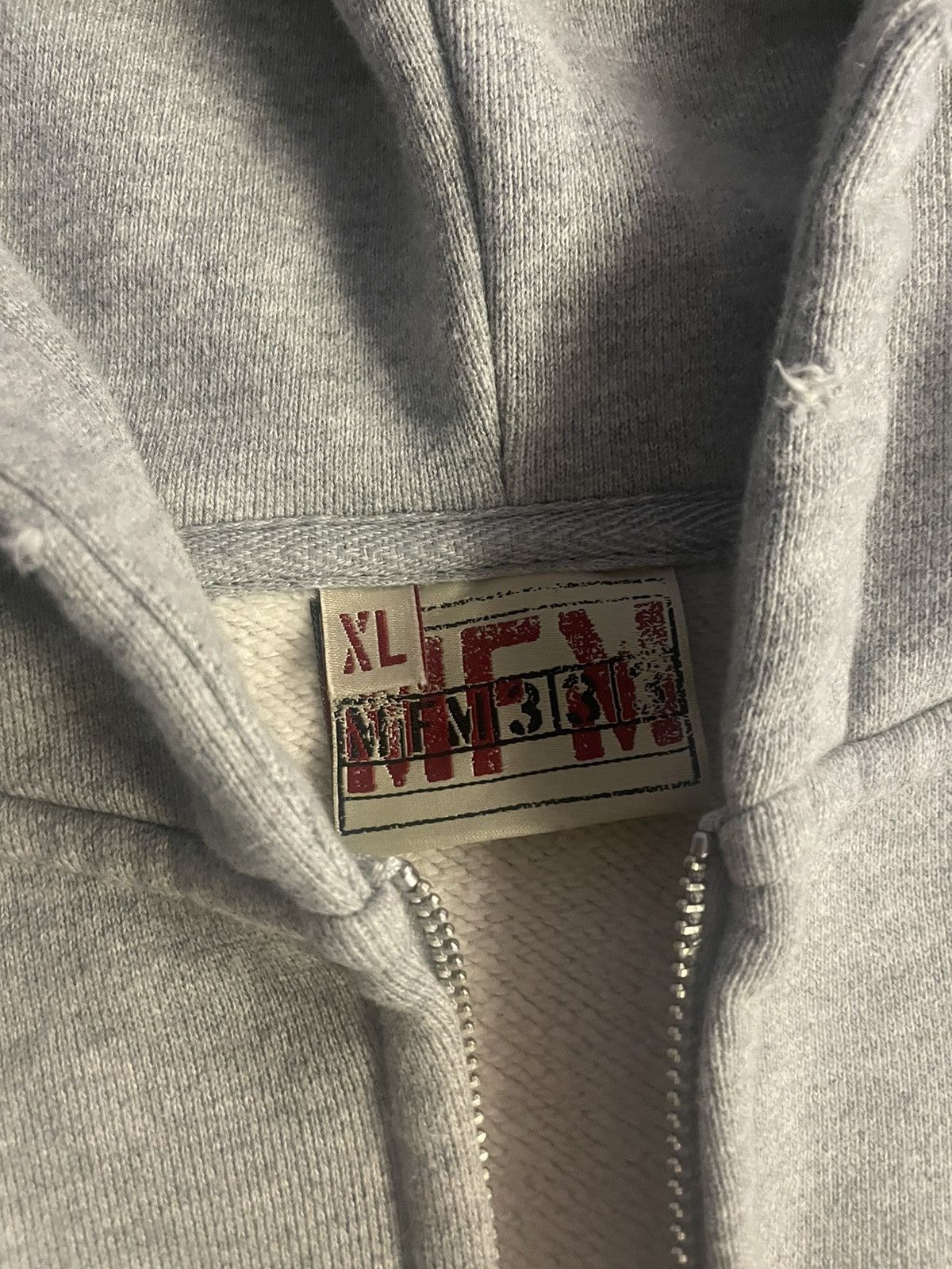murd333r.fm Murd333r FM Special Ops Militia Shadow Zip Up Gray Hoodie Size US XL / EU 56 / 4 - 3 Thumbnail