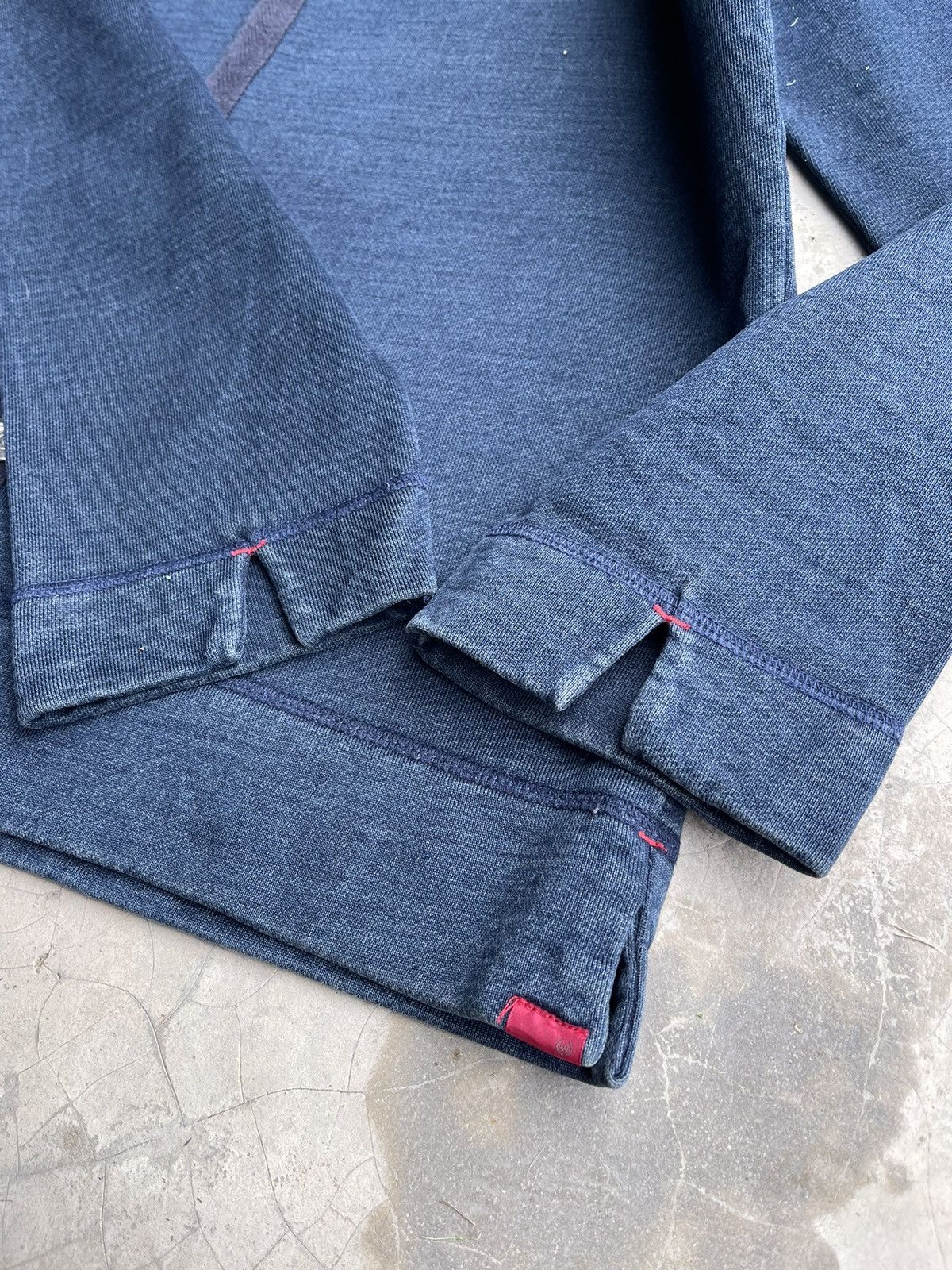 Eternal × Japanese Brand × Pure Blue Japan Pure indigo Eternal Cardigan Jacket Size US M / EU 48-50 / 2 - 16 Thumbnail