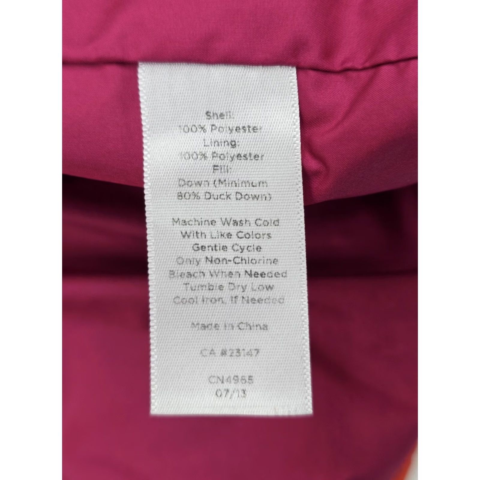 Talbots Talbots Down Insulated Puffer Quilted Vest Women XL Petite, Orange Full Zip — Excellent Condition Size XL / US 12-14 / IT 48-50 - 5 Thumbnail