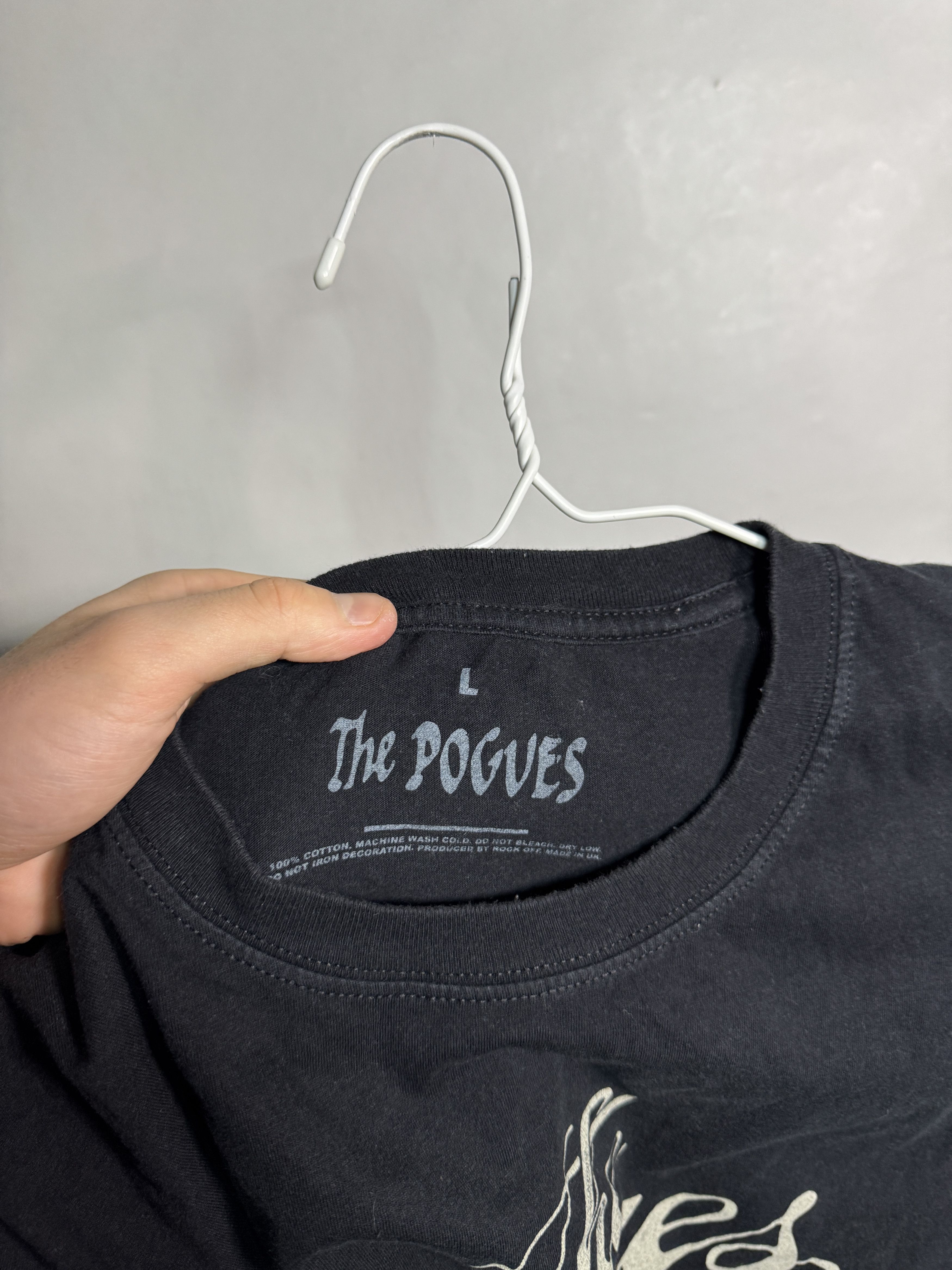 Band Tees × Vintage The Pogues T-shirt Punk Rock Band Tee L Size US L / EU 52-54 / 3 - 3 Thumbnail
