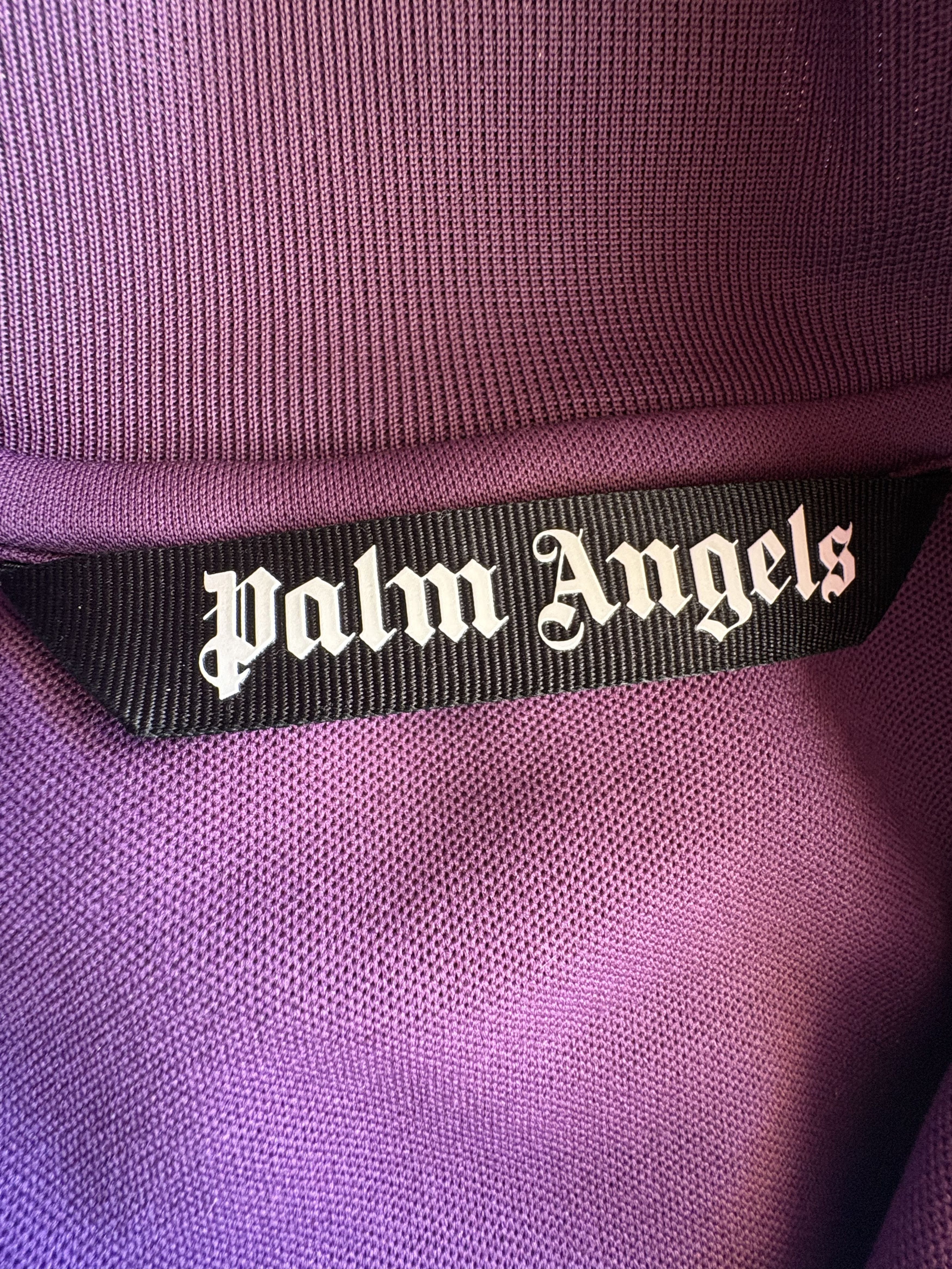Palm Angels Palm Angels Classic Track logo-print Jacket Size US M / EU 48-50 / 2 - 12 Thumbnail