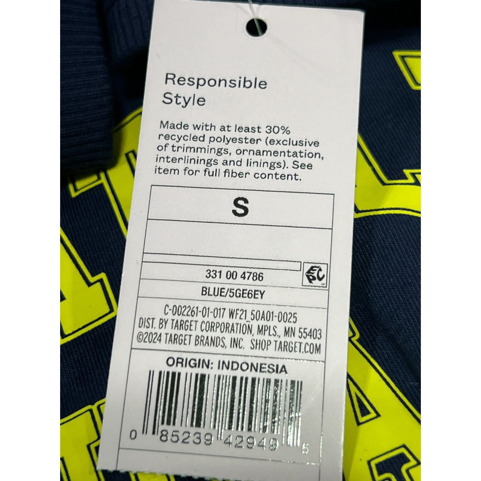 Other Wild Fable - Women's Graphic Tiny Tank - Navy Blue - Small Size S / US 4 / IT 40 - 9 Thumbnail
