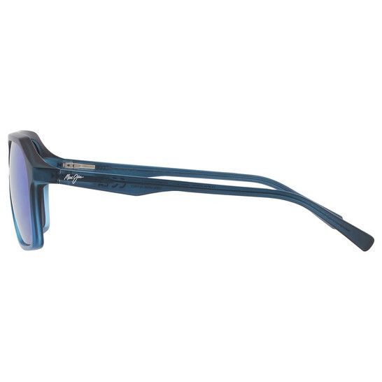Maui Jim Maui Jim Wedges B880-03 Black Fade Blue Polarized 57mm Size ONE SIZE - 9 Thumbnail