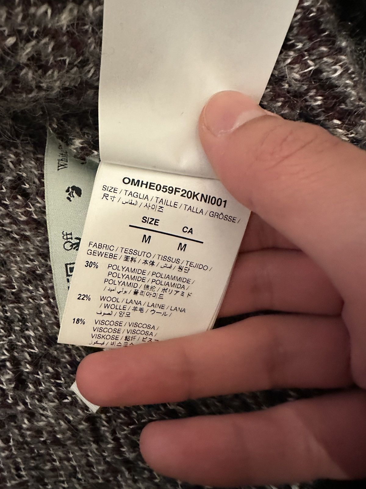 Off-White Off-White Knitwear Sweater Persian Fantasy Size US M / EU 48-50 / 2 - 5 Thumbnail