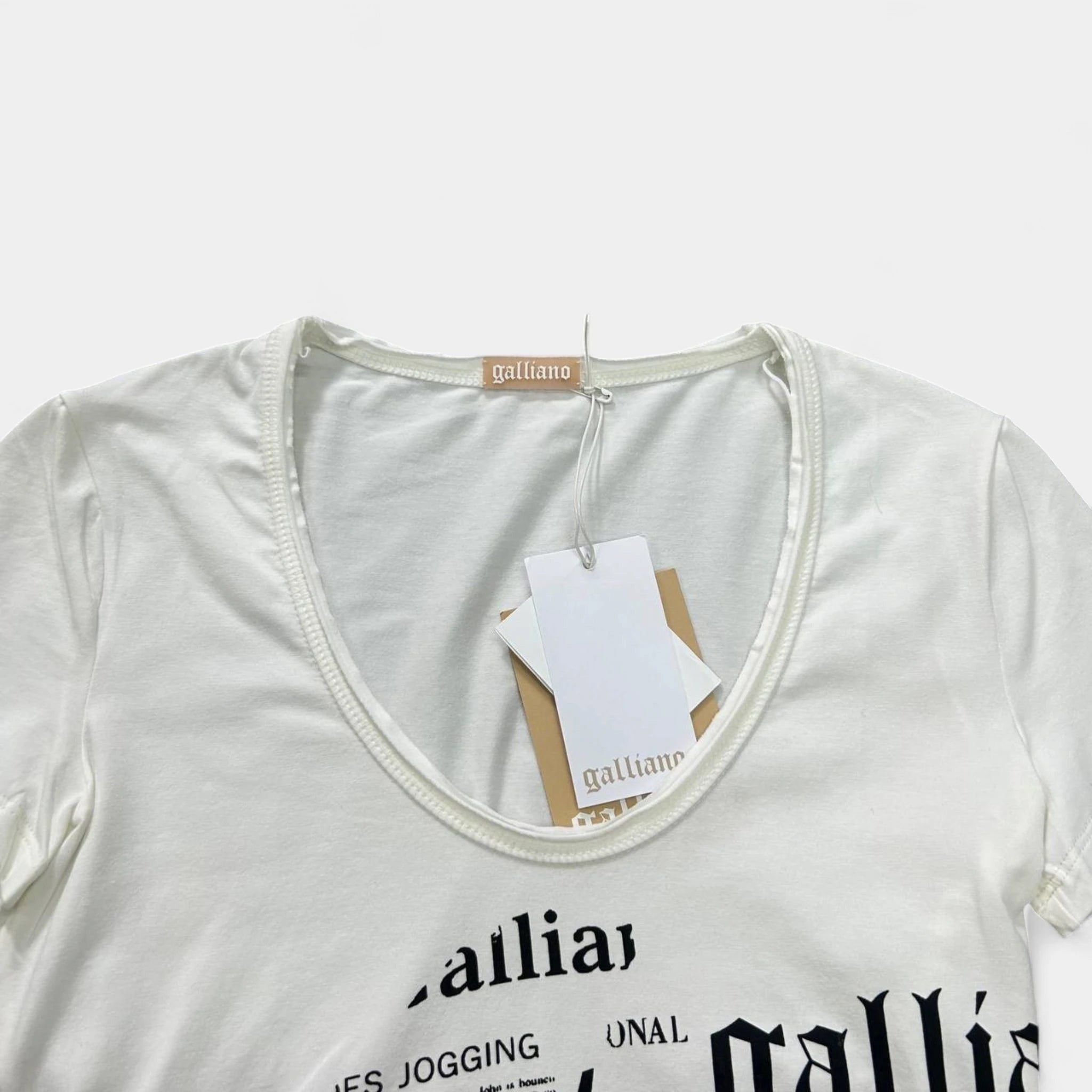 Other Galliano UK Newspaper T-Shirt Size S / US 4 / IT 40 - 3 Thumbnail