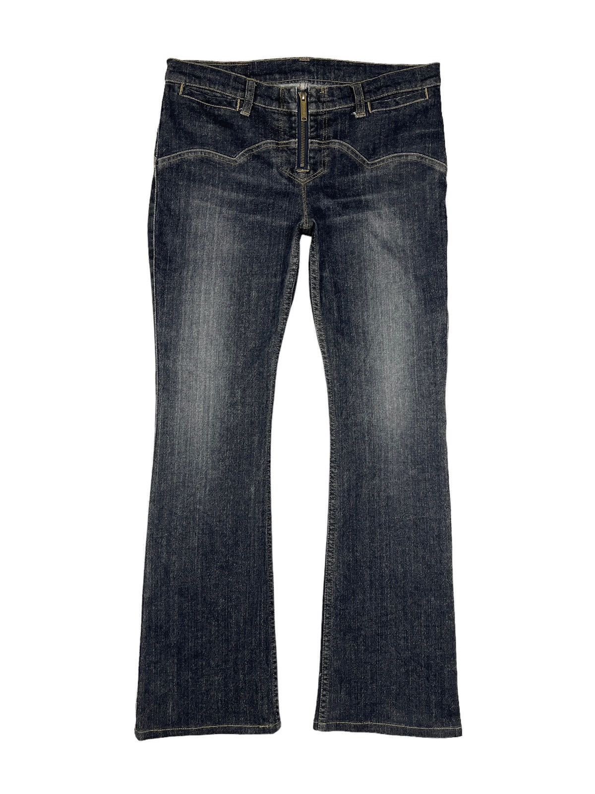 Hysteric Glamour Vintage Hysteric Glamour Kinky Flared Denim Size 31" - 1 Thumbnail