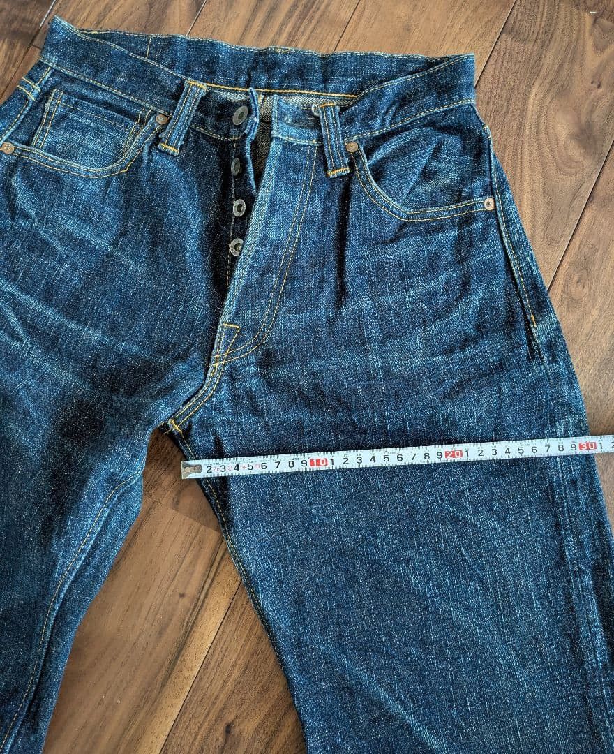 Samurai Jeans SAMURAI JEANS S3000VX Zero 17oz. Denim Pants W30 L36 Size US 28 / EU 44 - 8 Thumbnail