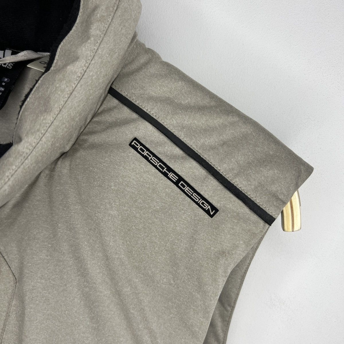 Adidas × Porsche Design Porsche Design Adidas P5000 Grey Puffer Down Vest Jacket Size US M / EU 48-50 / 2 - 5 Thumbnail