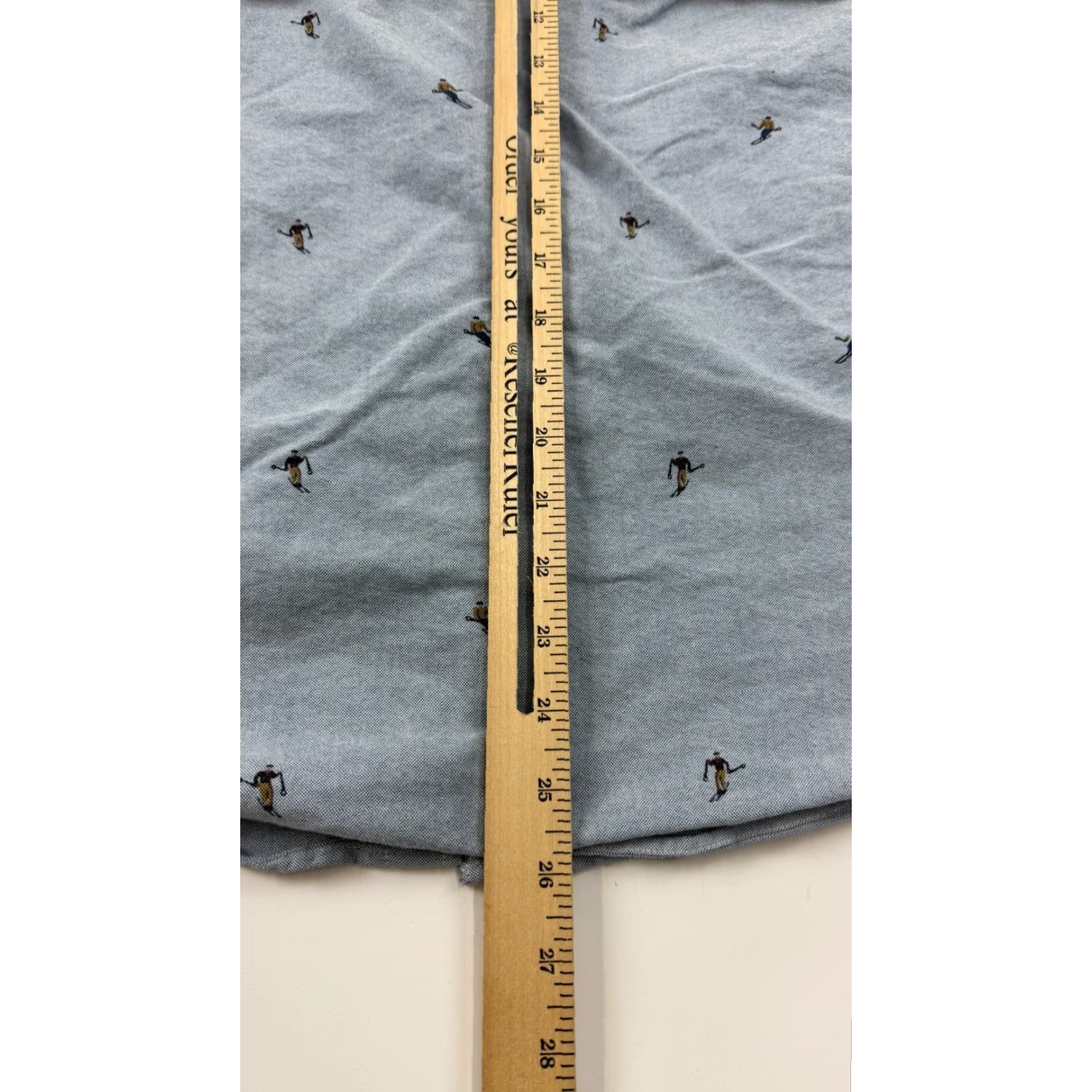 J.Crew J.CREW Slim Fit Button-Up Shirt Mens Medium Blue All Over Print Casual Long Sleeve Collared Size US M / EU 48-50 / 2 - 7 Thumbnail