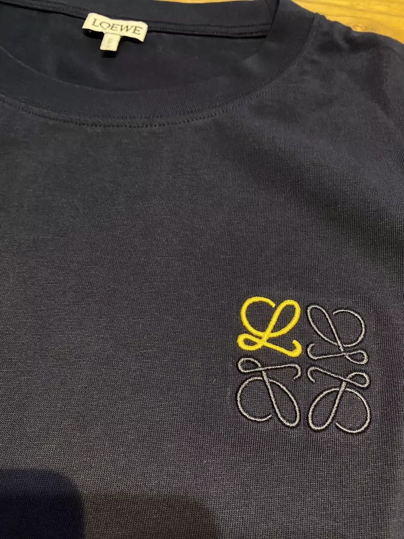 Loewe LOEWE Dark blue high-rise pure cotton letter LOGO embroide Size M / US 6-8 / IT 42-44 - 3 Thumbnail