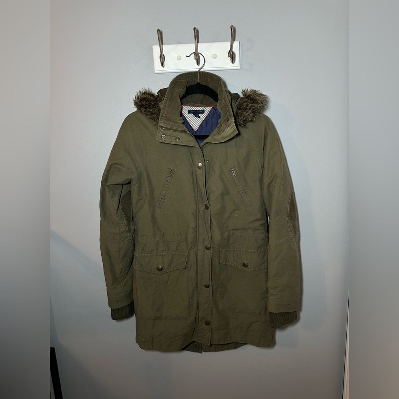 Tommy Hilfiger Tommy Hilfiger Womens Sz XS Winter Coat Parka Utility Jacket Size XS / US 0-2 / IT 36-38 - 1 Thumbnail