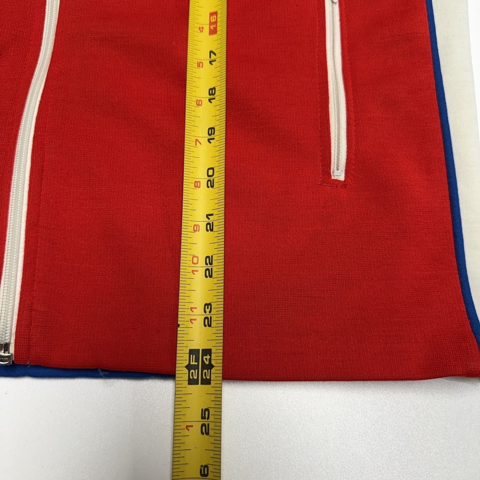Vintage Vintage White Stag Speedo Track Jacket Mens Medium 21.5x24 Size US M / EU 48-50 / 2 - 16 Thumbnail
