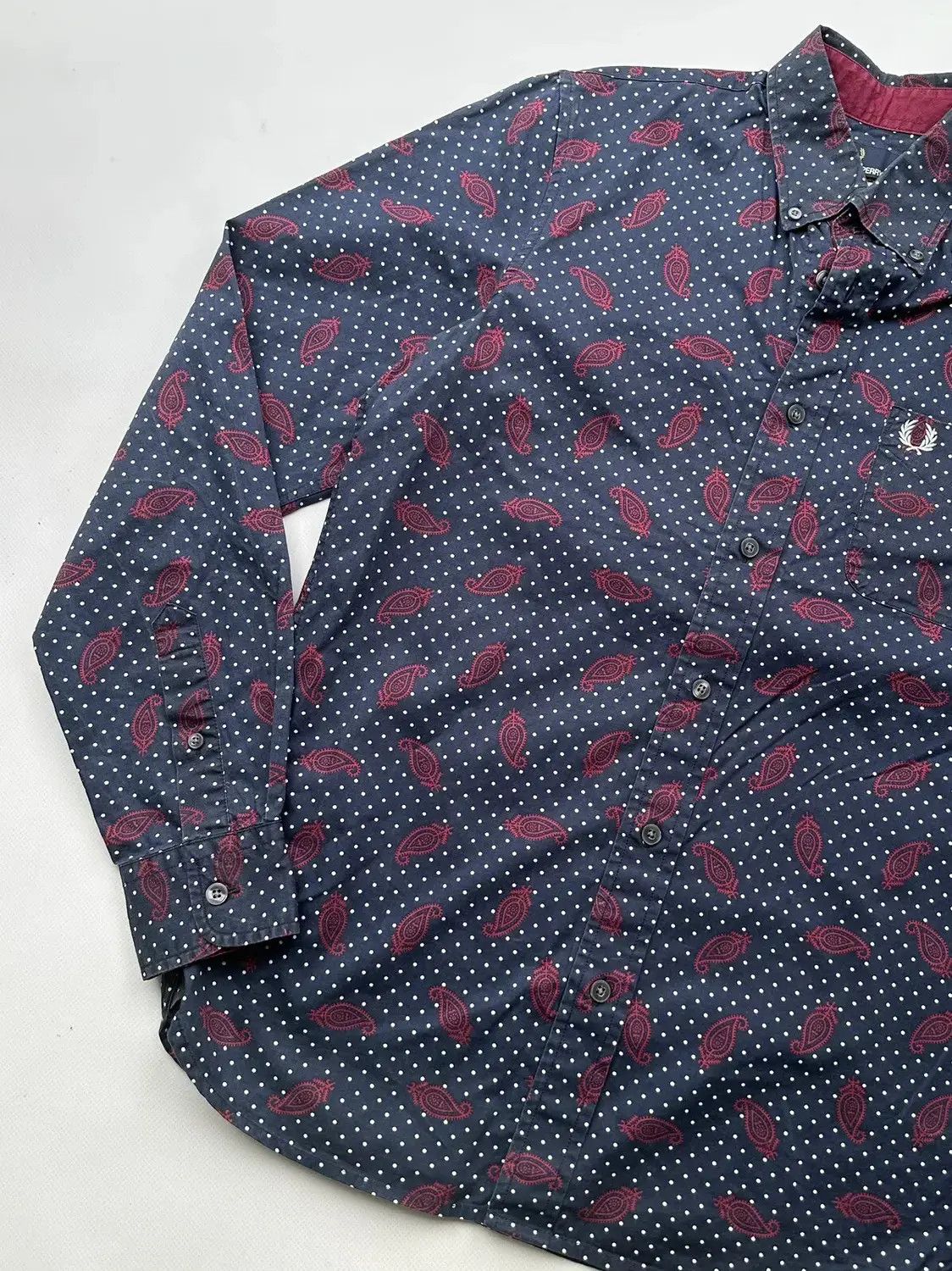 Fred Perry Fred Perry Drake’s Shirt Long Sleeve (287) Size US S / EU 44-46 / 1 - 2 Thumbnail