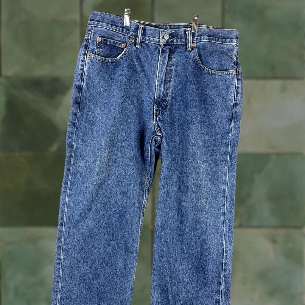 Levi's Levi's 550 Jeans Mens 36x29 Blue Relaxed Fit Tapered Leg Denim Medium Wash Casual Size US 36 / EU 52 - 1 Thumbnail
