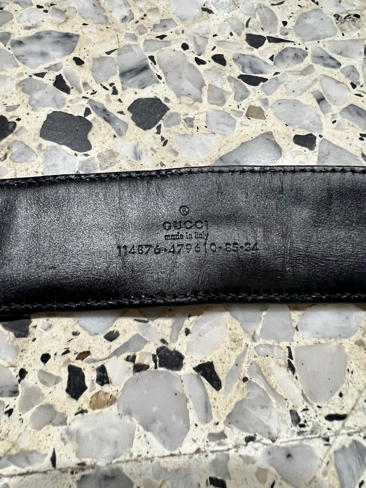 GUCCI GG MONOGRAM BELT