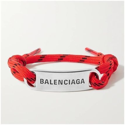 Balenciaga Logo Plate Adjustable Bracelet Size ONE SIZE - 1 Thumbnail