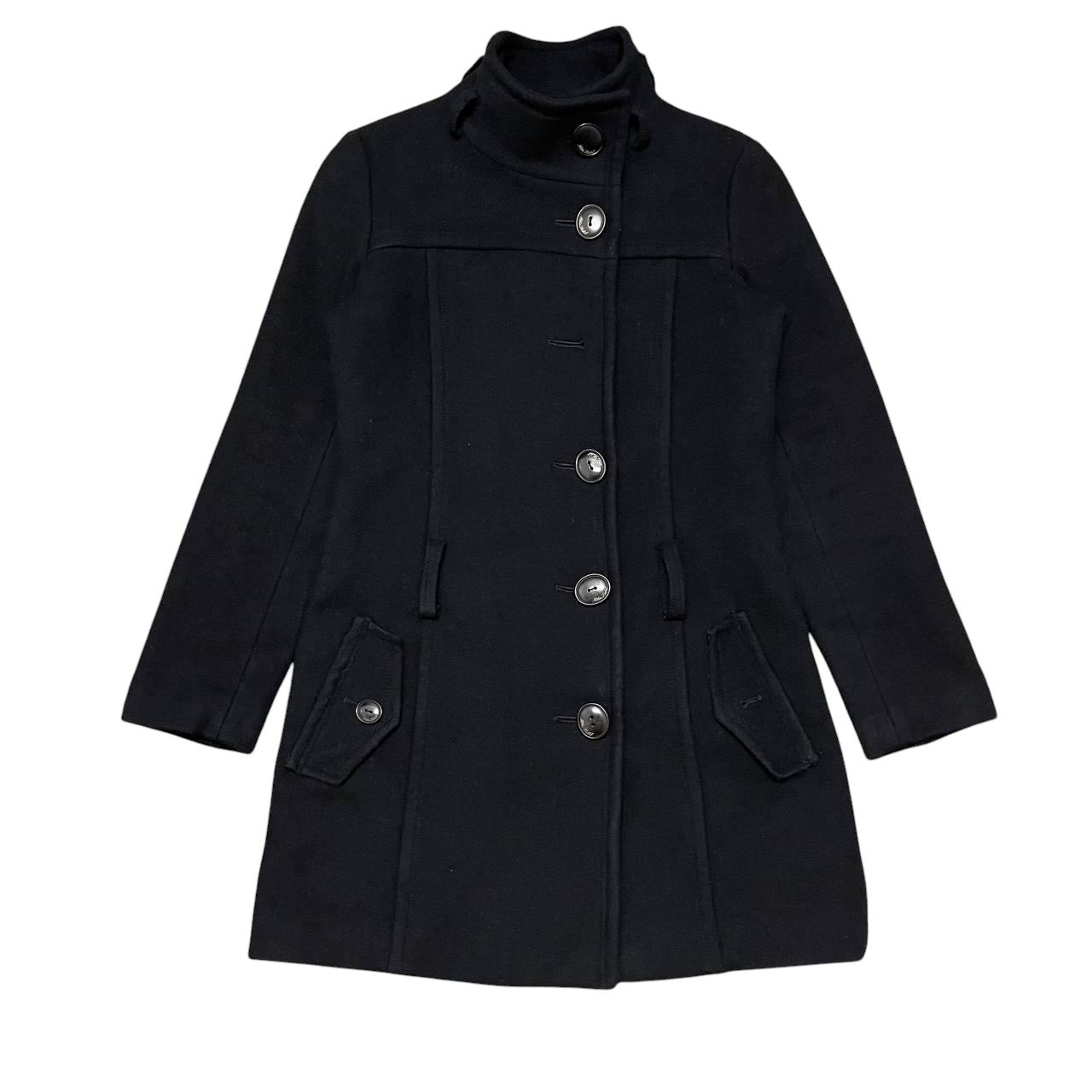 Burberry Vintage Burberry Blue Label Nova Check Wool Coat Size M / US 6-8 / IT 42-44 - 1 Thumbnail
