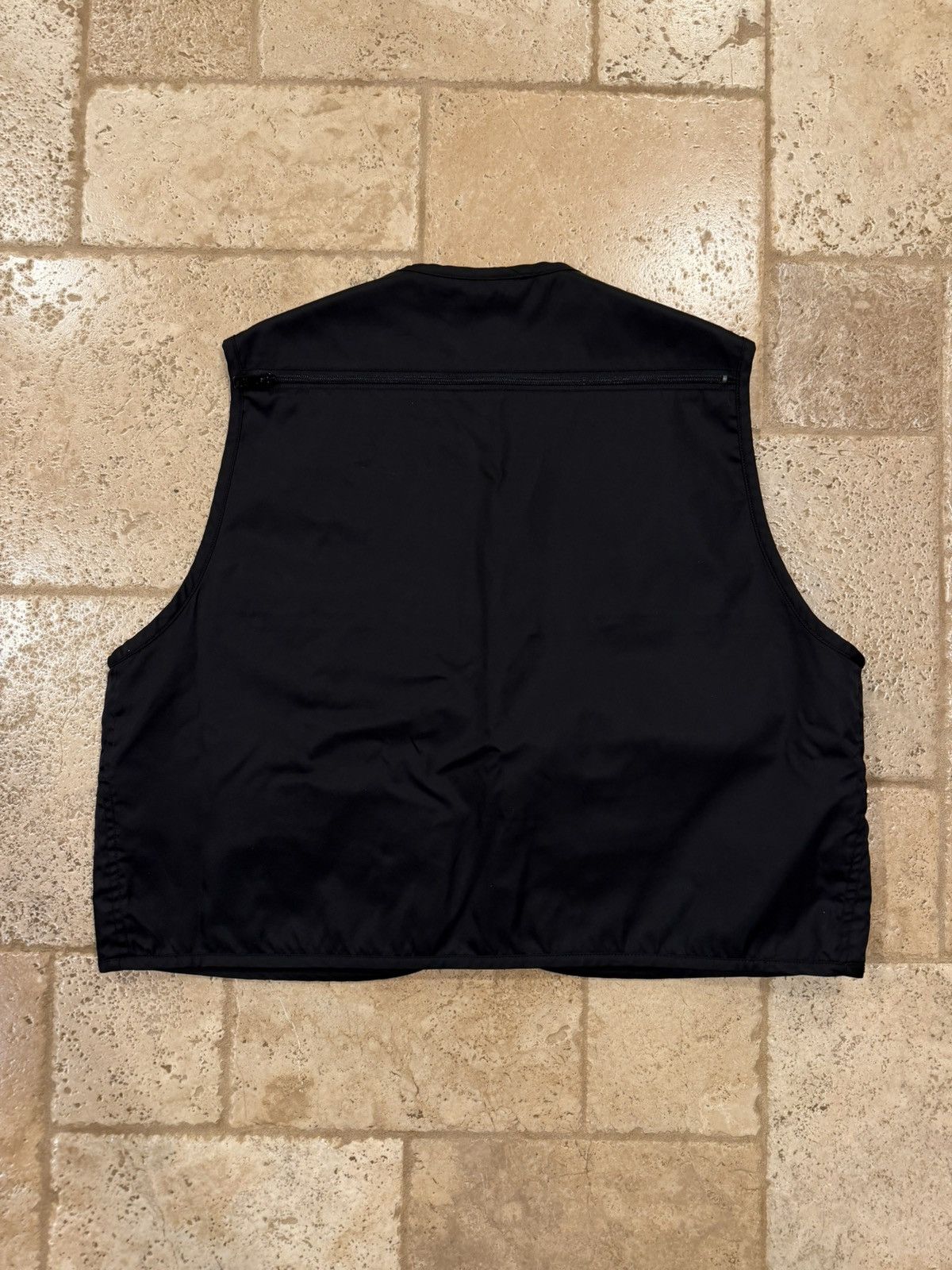 Prada Prada Re-Nylon 2023 Cargo Utility Multi Pocket Black Vest Size US XXL / EU 58 / 5 - 10 Thumbnail