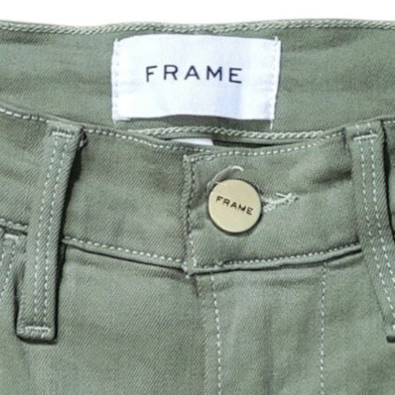 Frame Frame Green Jean Pants | Size 25 Size 26" / US 2 / IT 38 - 5 Thumbnail