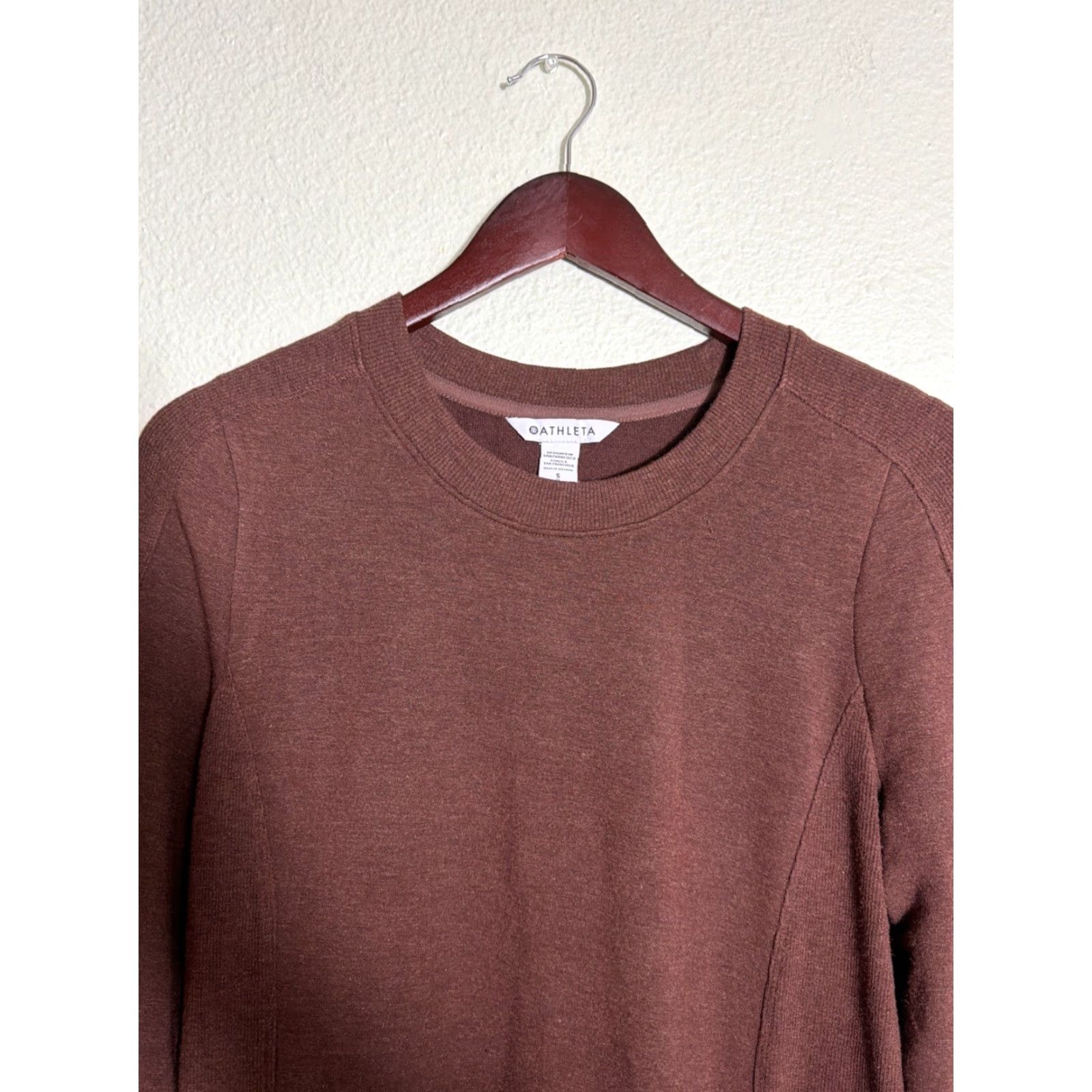 Athleta Athleta Balance Sweater Dress Casual Shift Pockets Brown Women Small Size S / US 4 / IT 40 - 4 Thumbnail