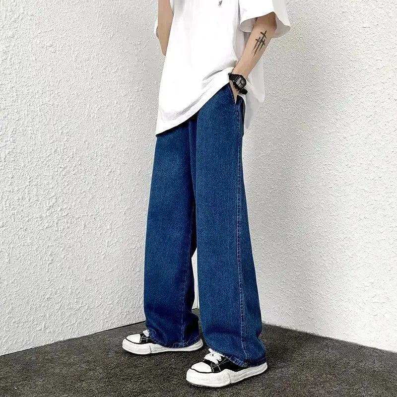 Japanese Brand Streetwear Basic Blue Baggy Loose Jeans Size US 32 / EU 48 - 1 Thumbnail