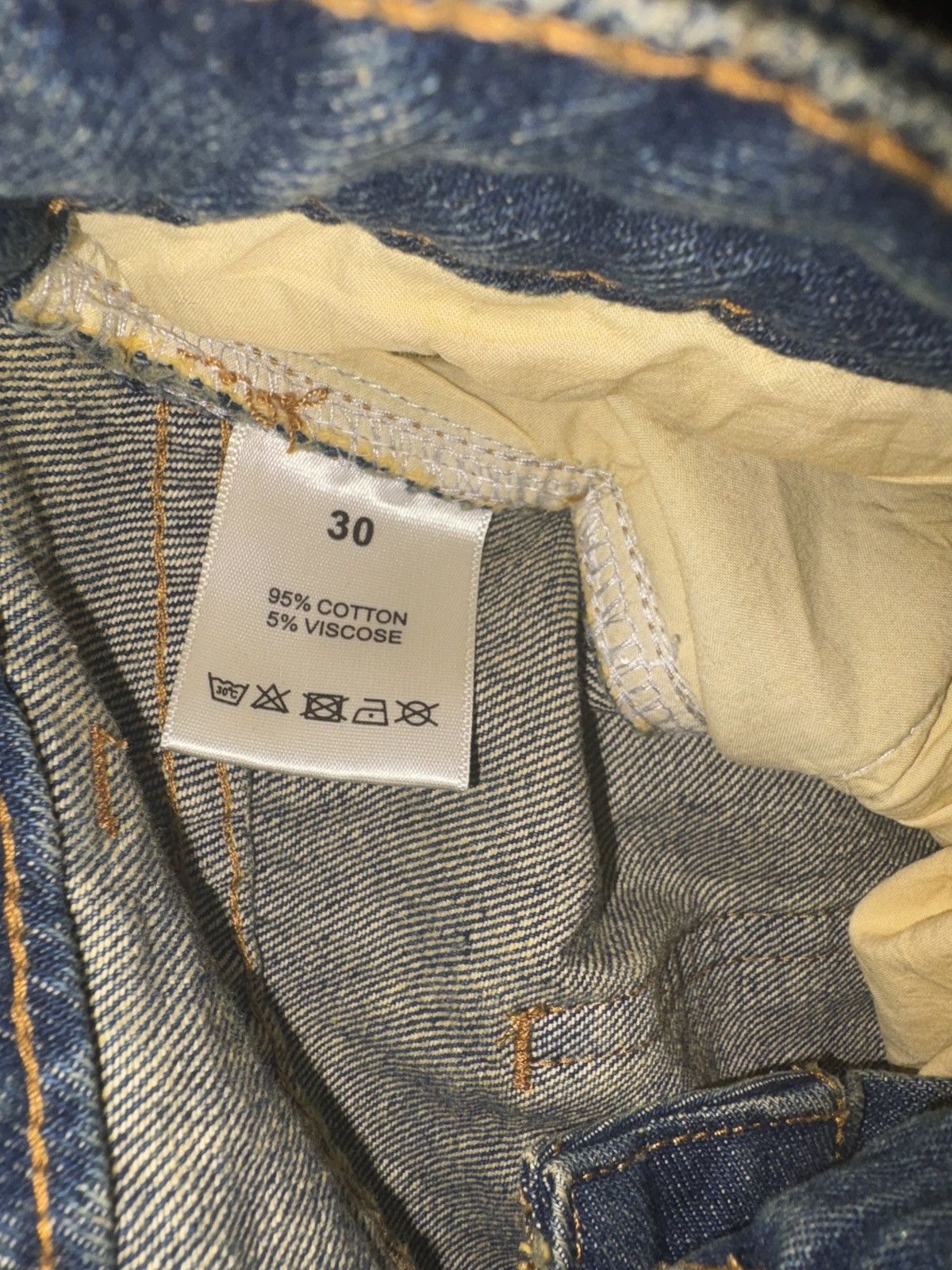 Vale vale jeans Size US 30 / EU 46 - 4 Thumbnail