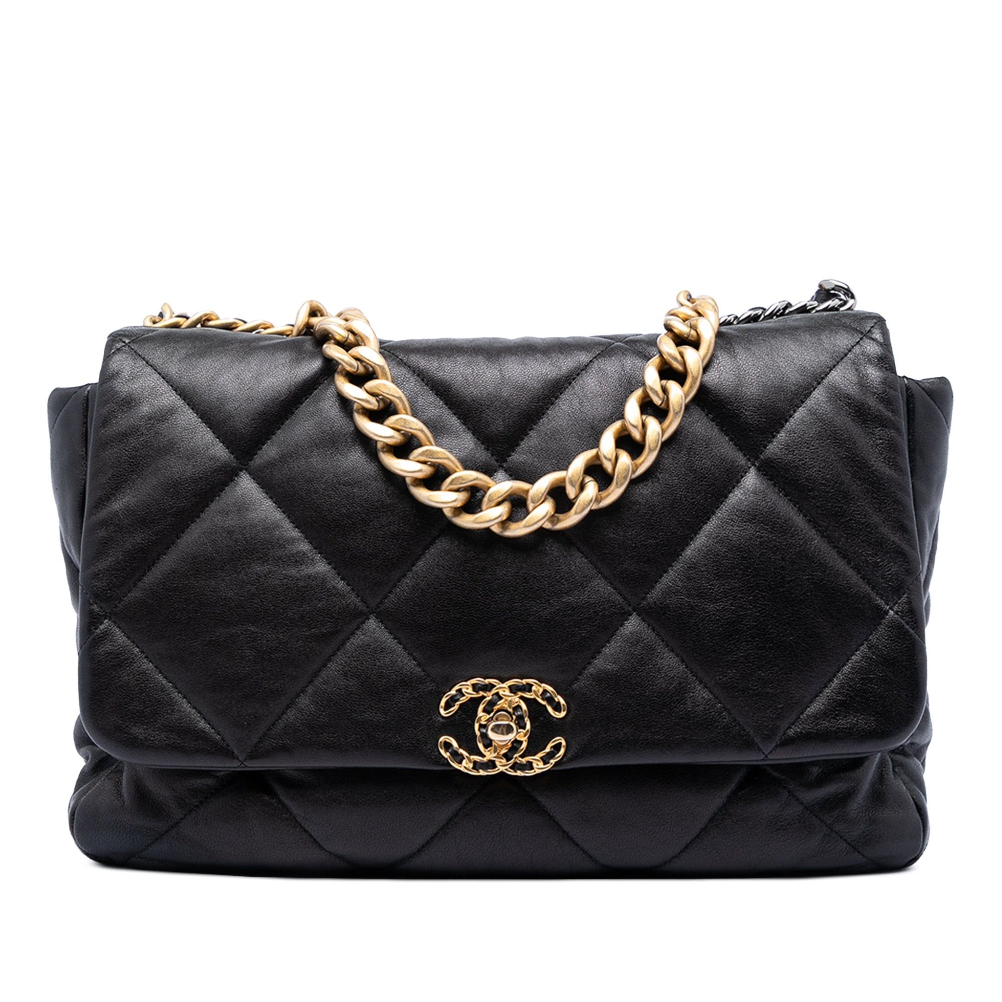 Chanel Maxi Lambskin 19 Flap Size ONE SIZE - 1 Thumbnail