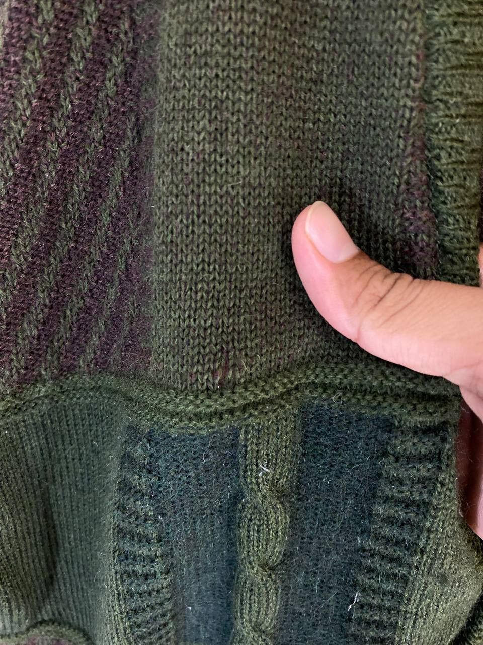 Japanese Brand vintage japanese brand wool knitted sweater nice design Size US M / EU 48-50 / 2 - 5 Thumbnail