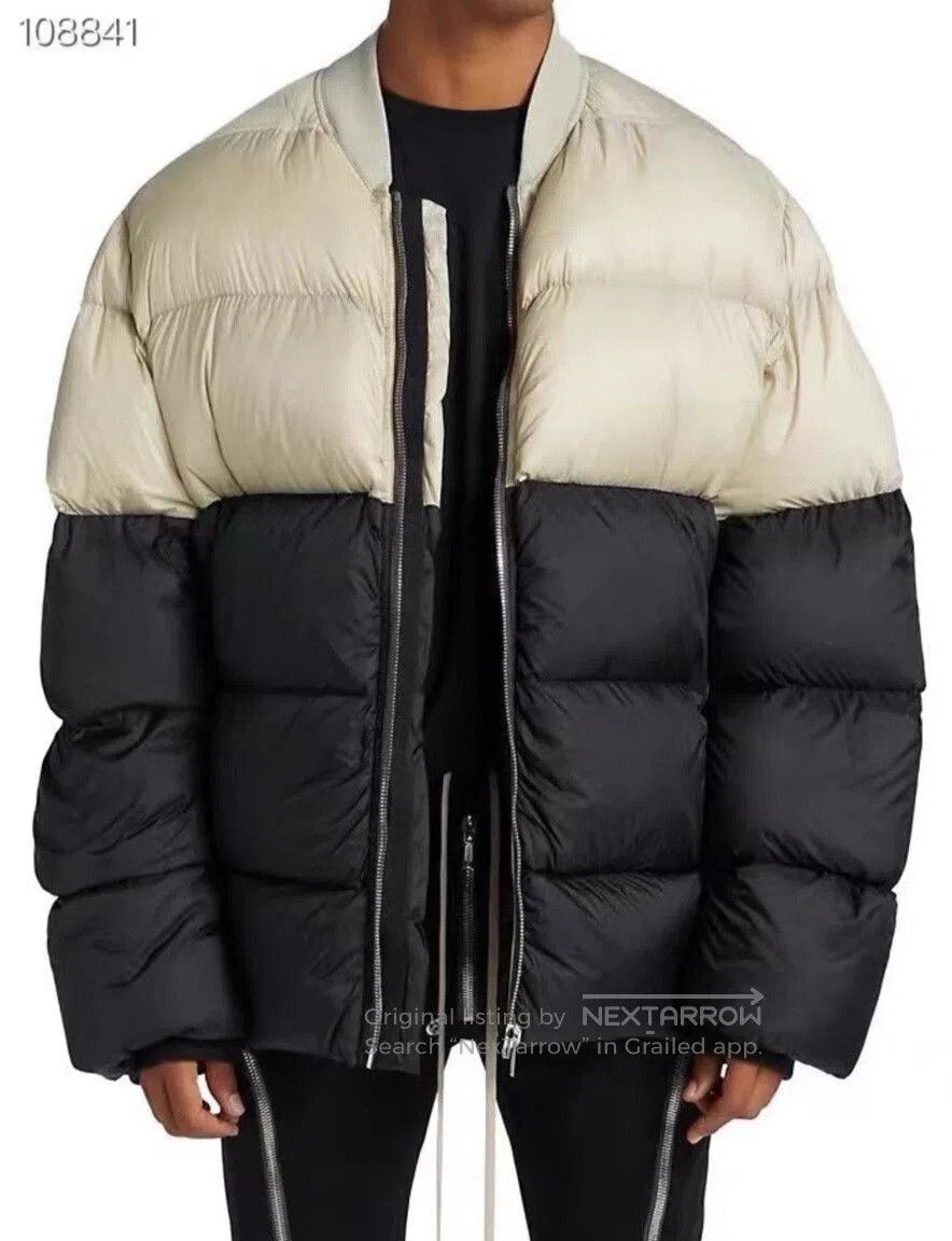 Rick Owens Rick Owens Black and White Puffer Jacket. Size US M / EU 48-50 / 2 - 1 Thumbnail
