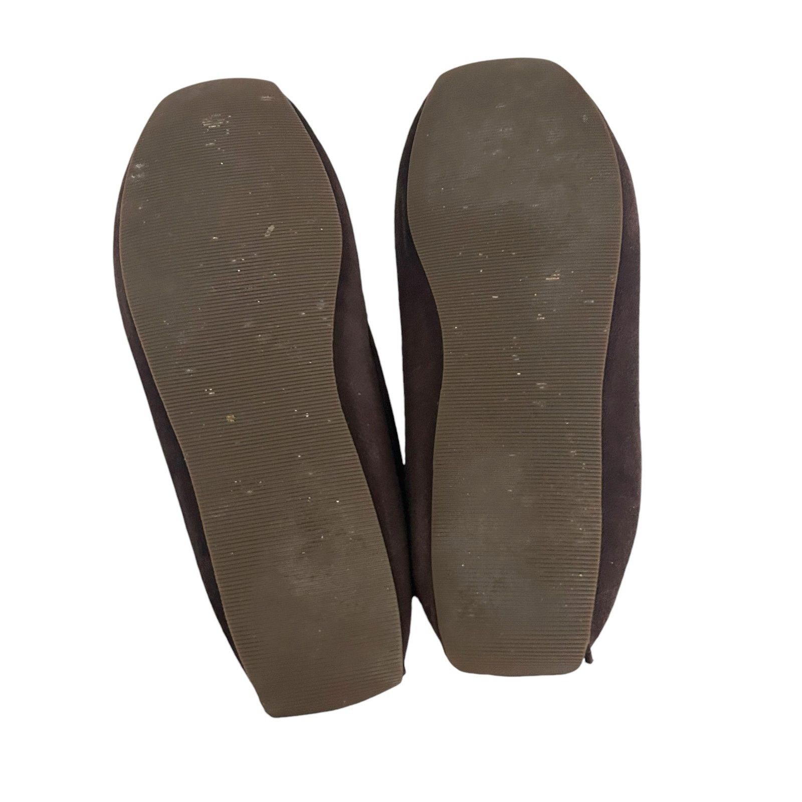 L.L. Bean LL Bean Brown Suede Sherpa Lined Slippers Moccasins Sz 9 Size US 9 / IT 39 - 7 Thumbnail