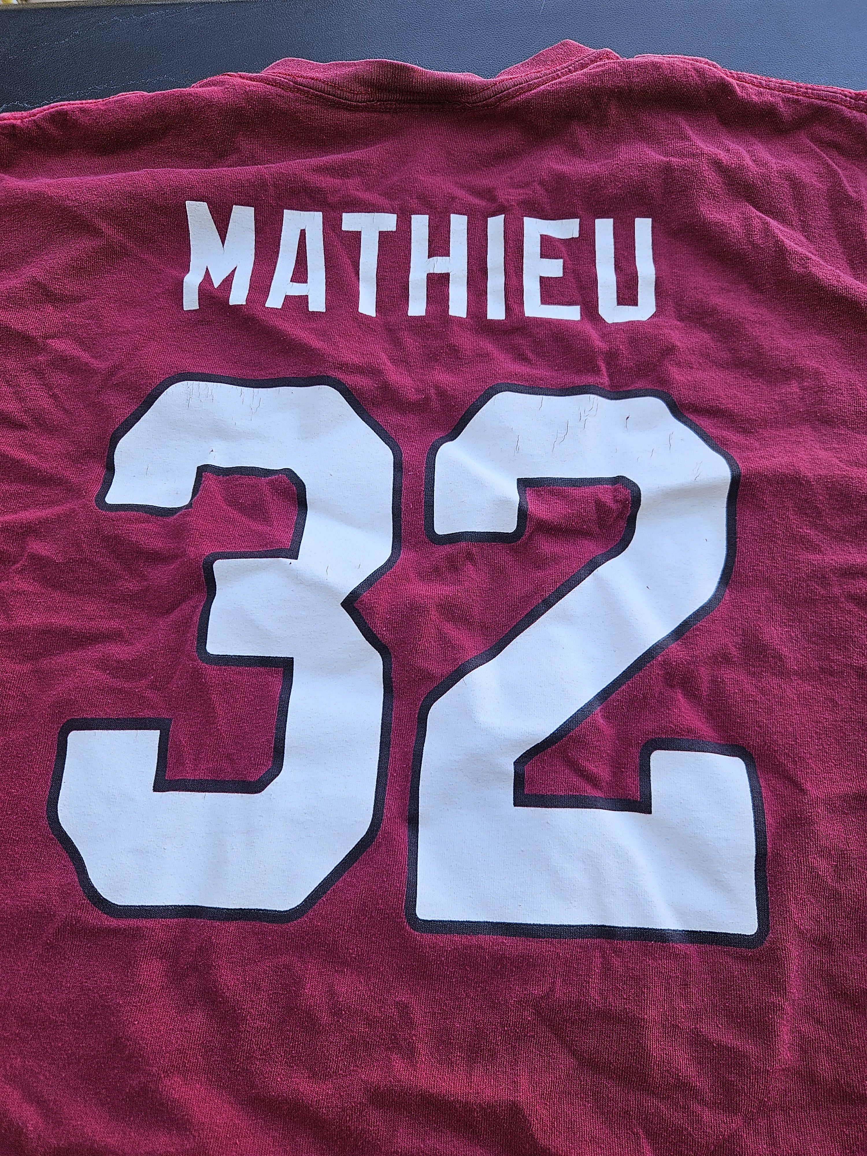 NFL Tyrann Mathieu Arizona Cardinals Y2K NFL Tee Size US XL / EU 56 / 4 - 4 Thumbnail