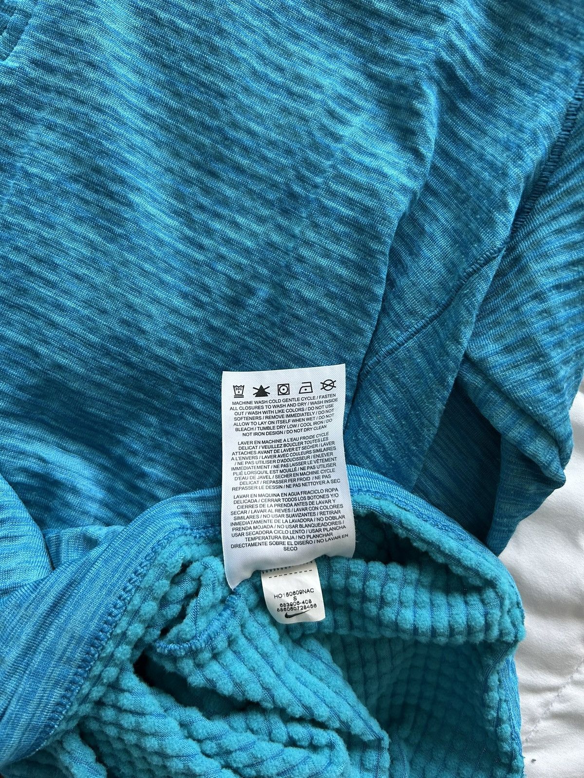 Nike Nike Dri-Fit Half Zip Running Jacket (Blue) Size US S / EU 44-46 / 1 - 4 Thumbnail