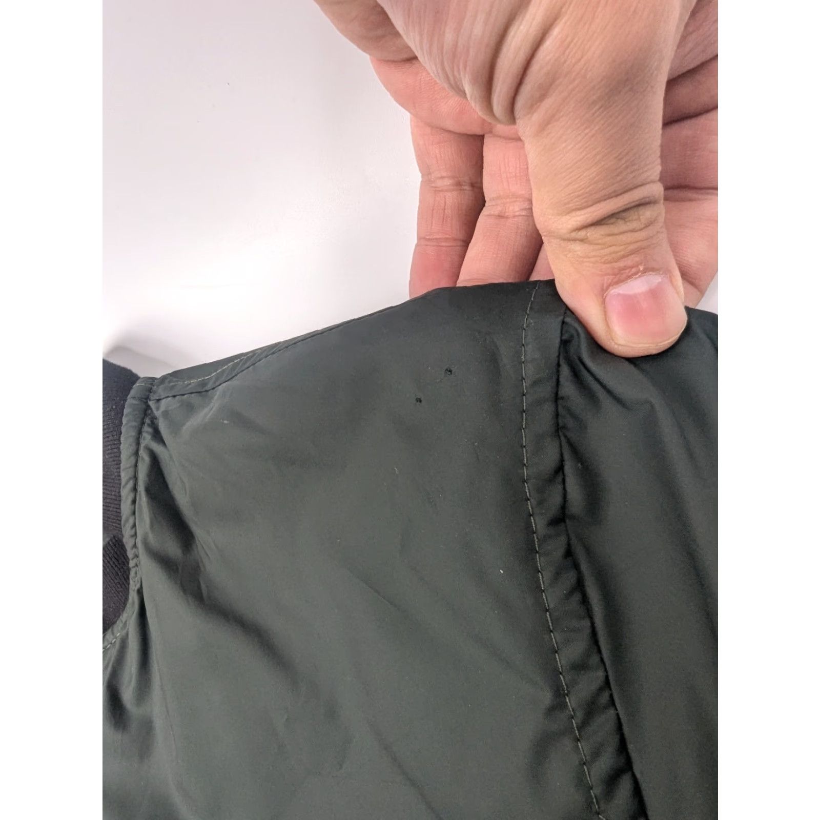 Vintage SARAR Bomber Jacket Camo Men’s Size 40R 40 Regular Zip Pockets Lightweight Fall Spring Winter Turkey Size US XXS / EU 40 - 3 Thumbnail