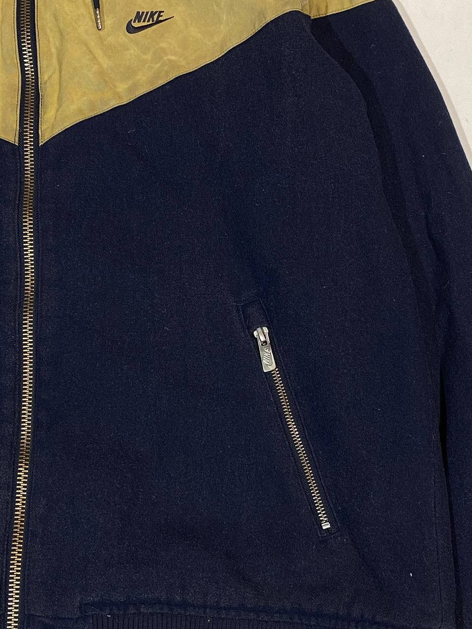 Nike × Vintage Nike Vintage Wool Waxed Windrunner Jacket Size US XL / EU 56 / 4 - 10 Thumbnail