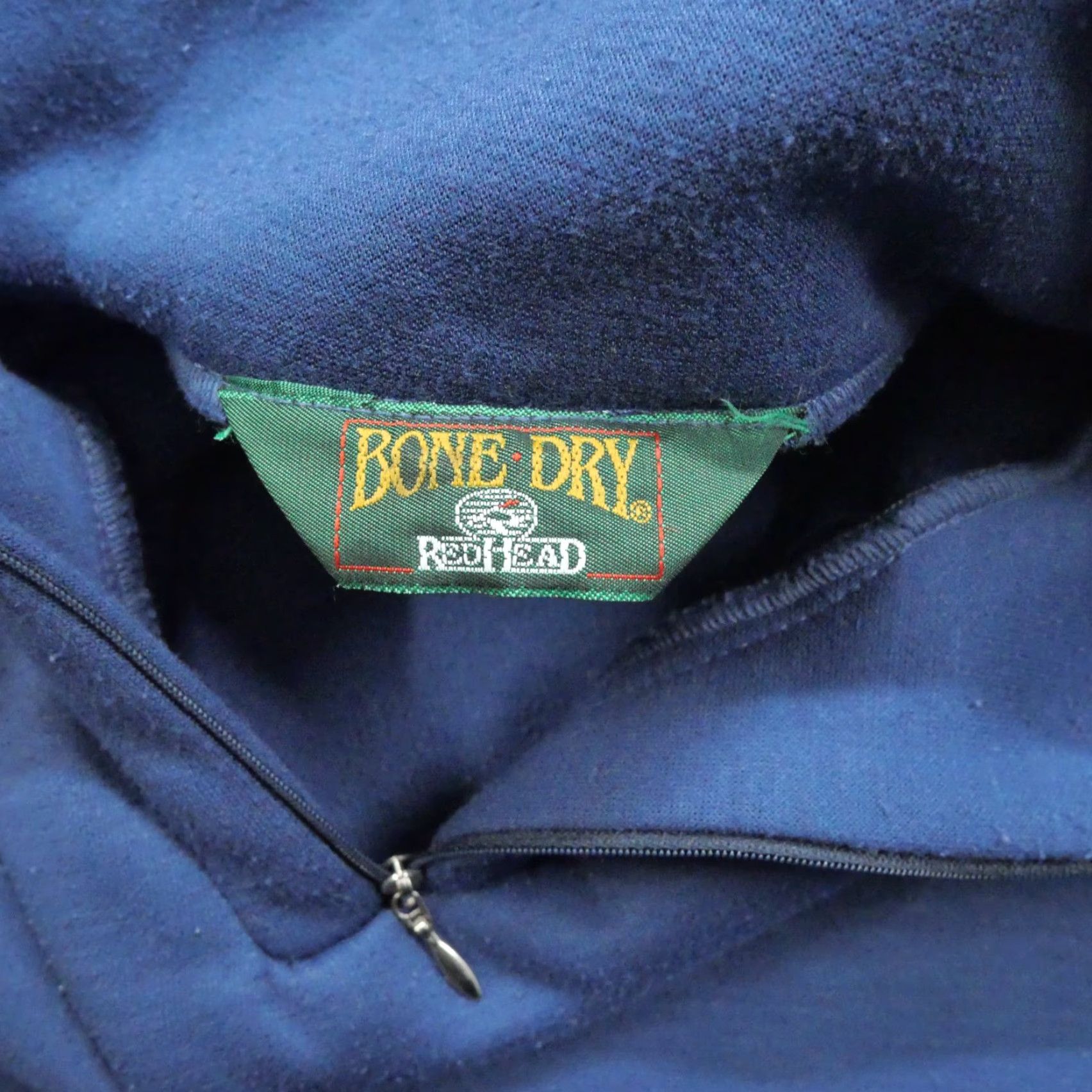 Vintage VINTAGE RedHead Sweatshirt Mens M Blue 1/4 Zip Mock Neck Pullover Fleece Polyester Logo Winter Size US M / EU 48-50 / 2 - 5 Thumbnail